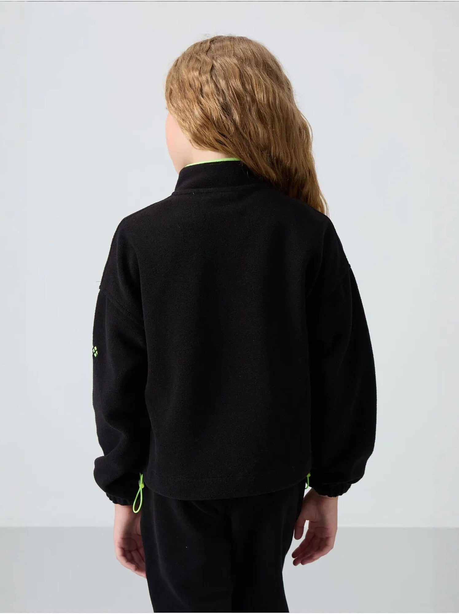 Sweatshirt jeunesse à fermeture éclair tommy - Noir