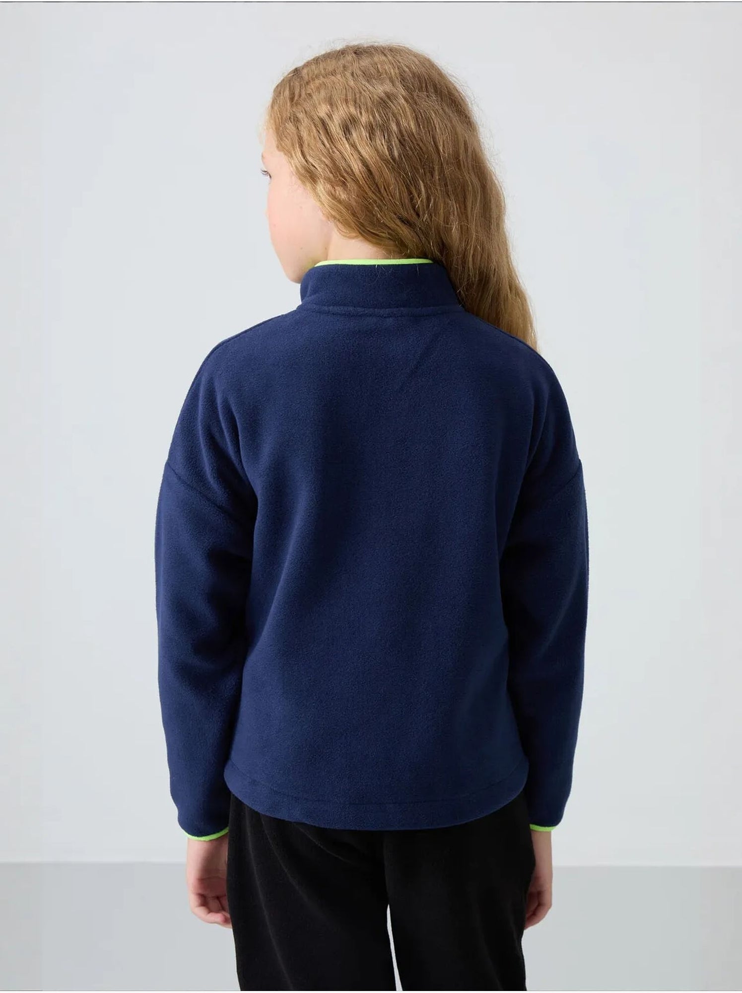 Sweatshirt unisexe jeunesse à fermeture éclair tommy - Bleu marine