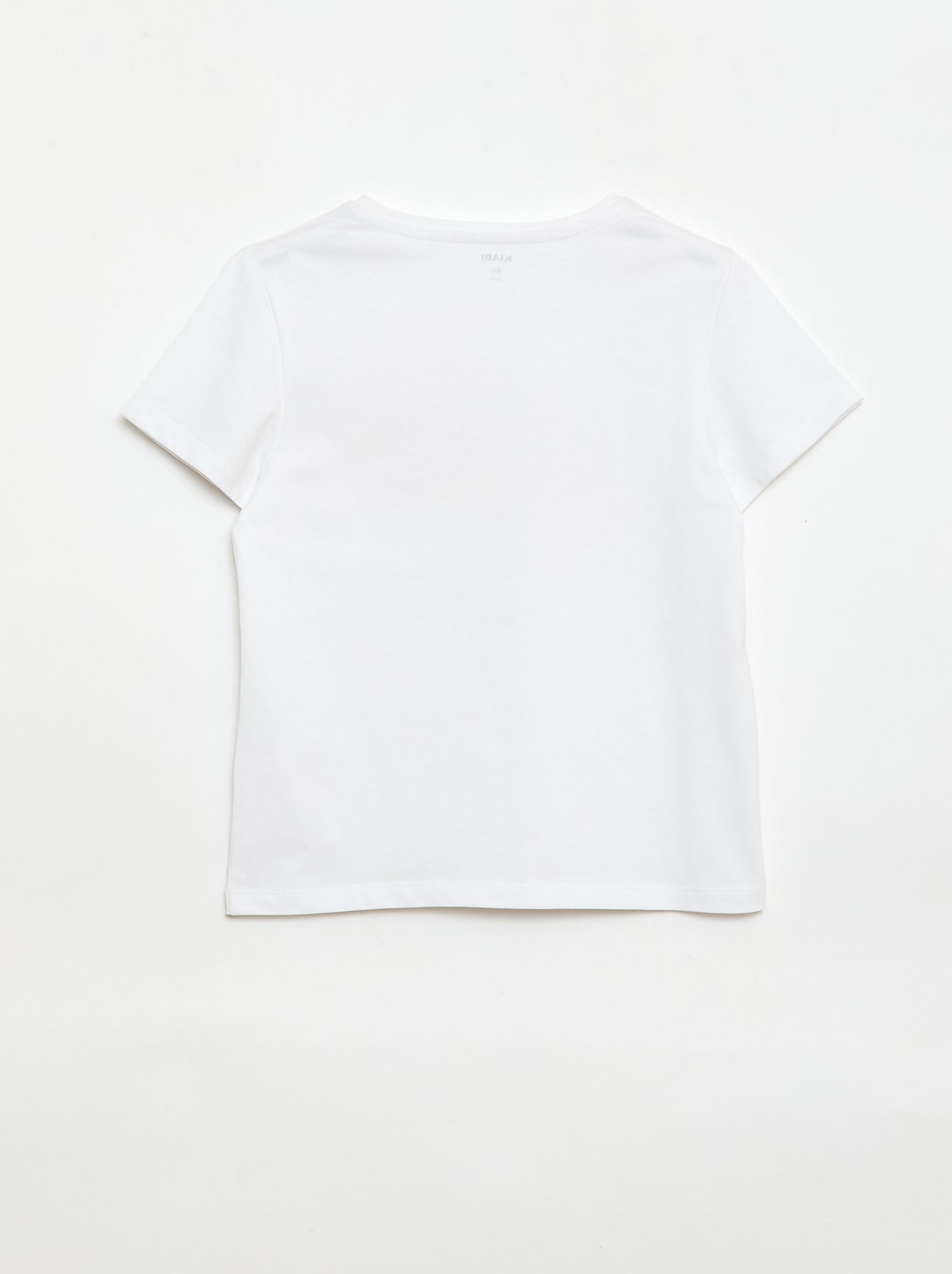 T-shirt à manches courtes avec animation - Blanc (EUP66_17)