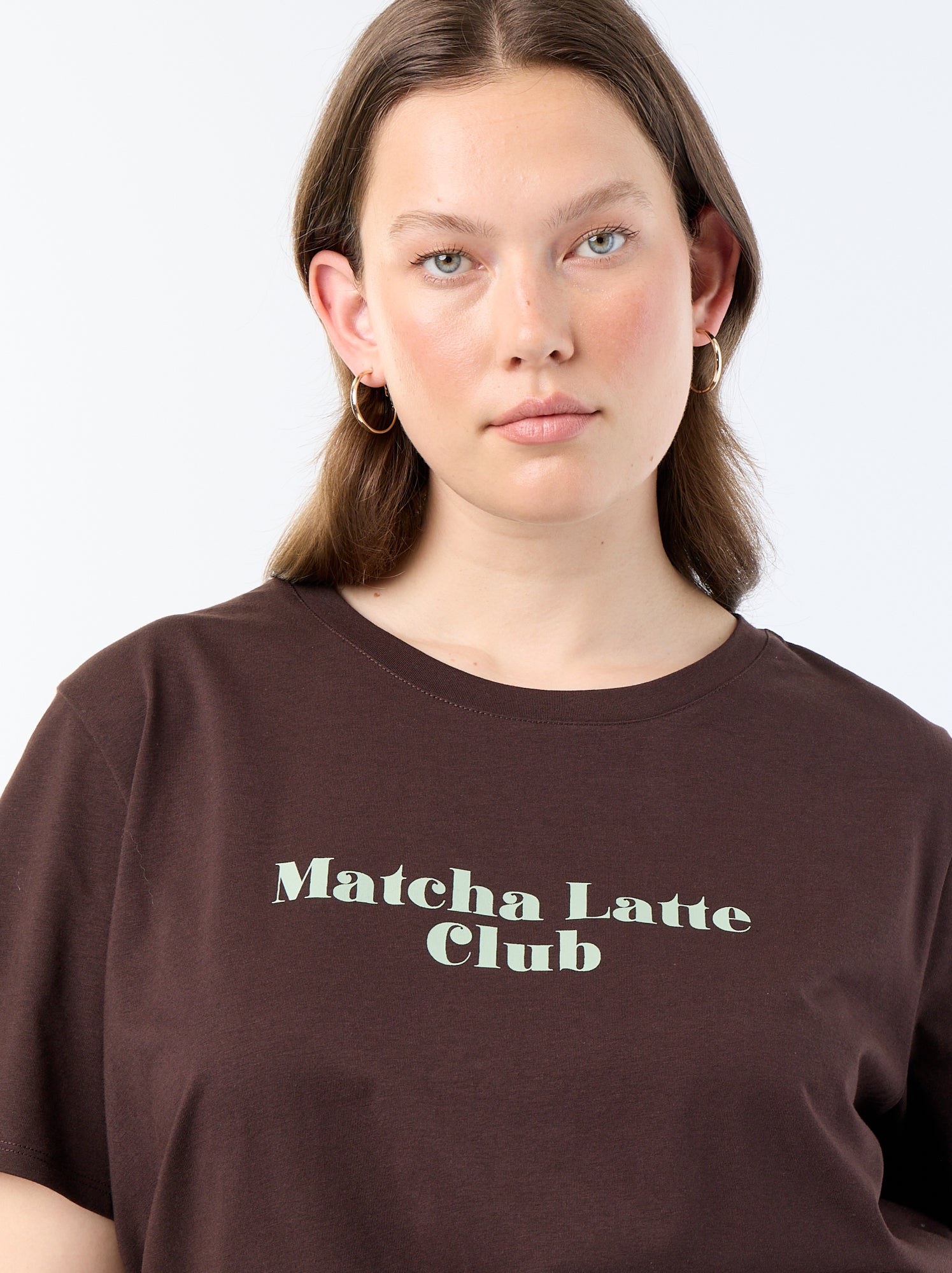 T-shirt à manches courtes avec imprimé - Marron (CQD34_30)