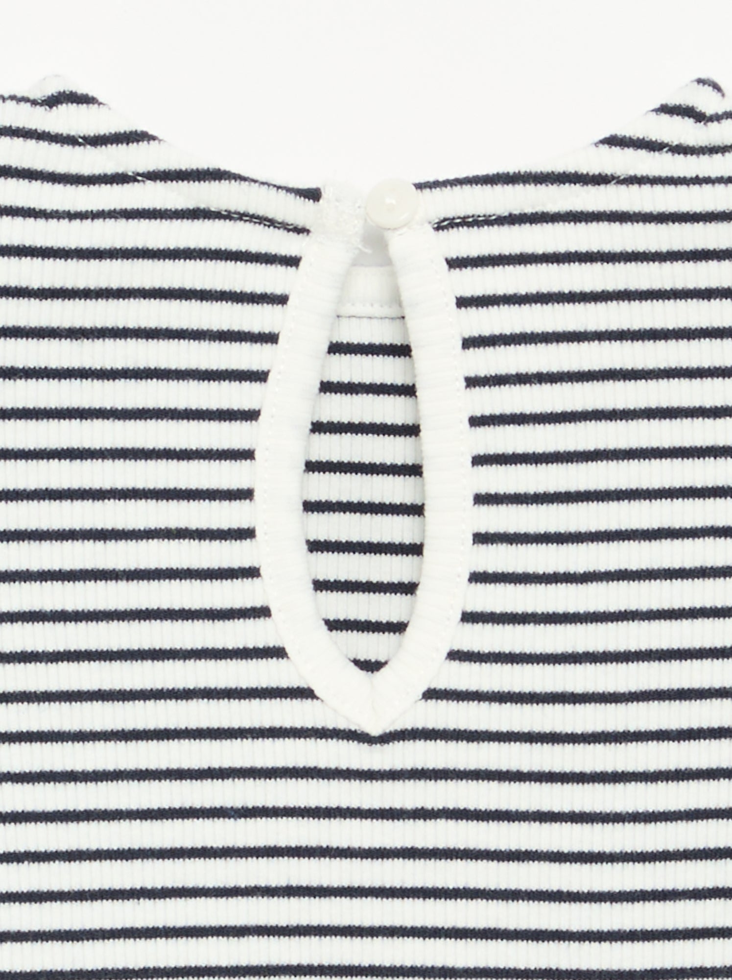 T-shirt à manches courtes avec nœuds - Bleu