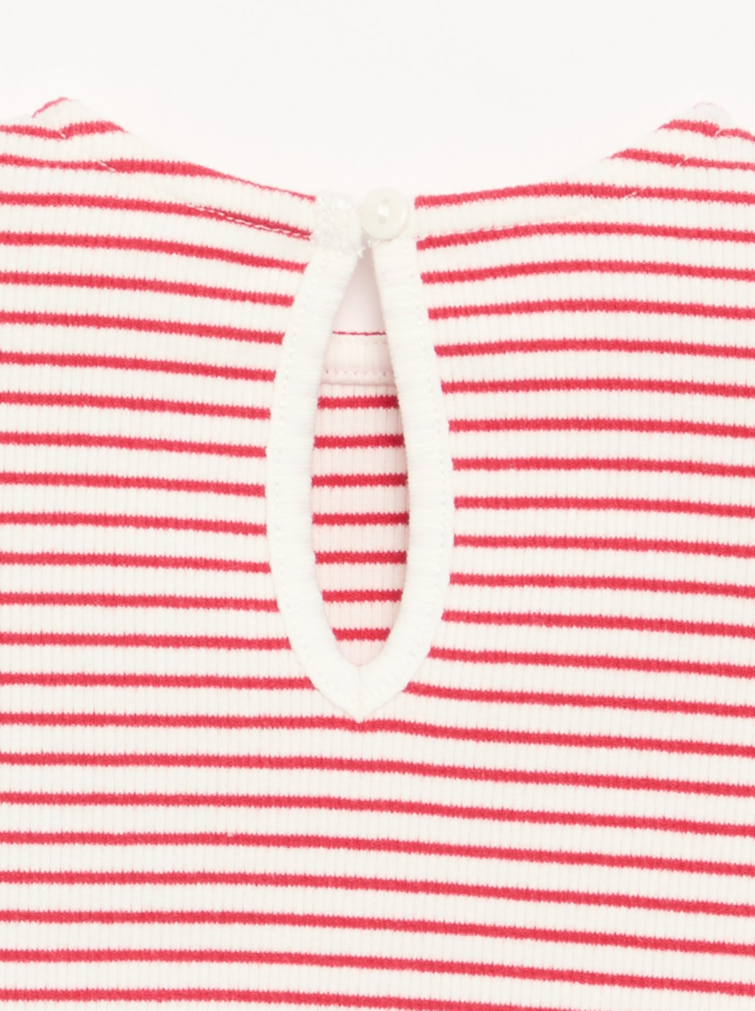 T-shirt à manches courtes avec nœuds - Rouge
