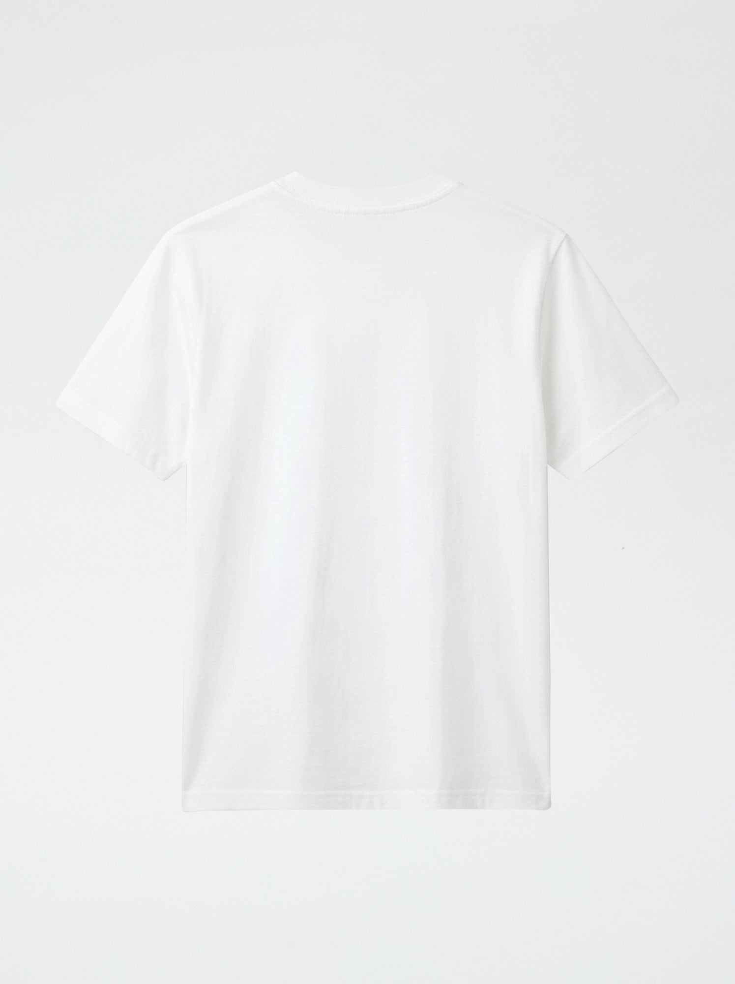 T-shirt à manches courtes avec print - Blanc