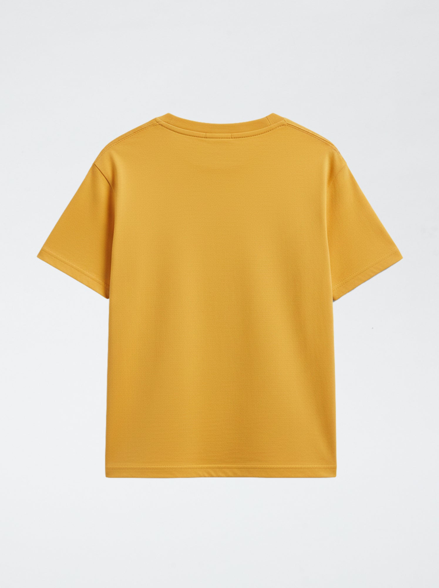 T-shirt à manches courtes avec print - Jaune