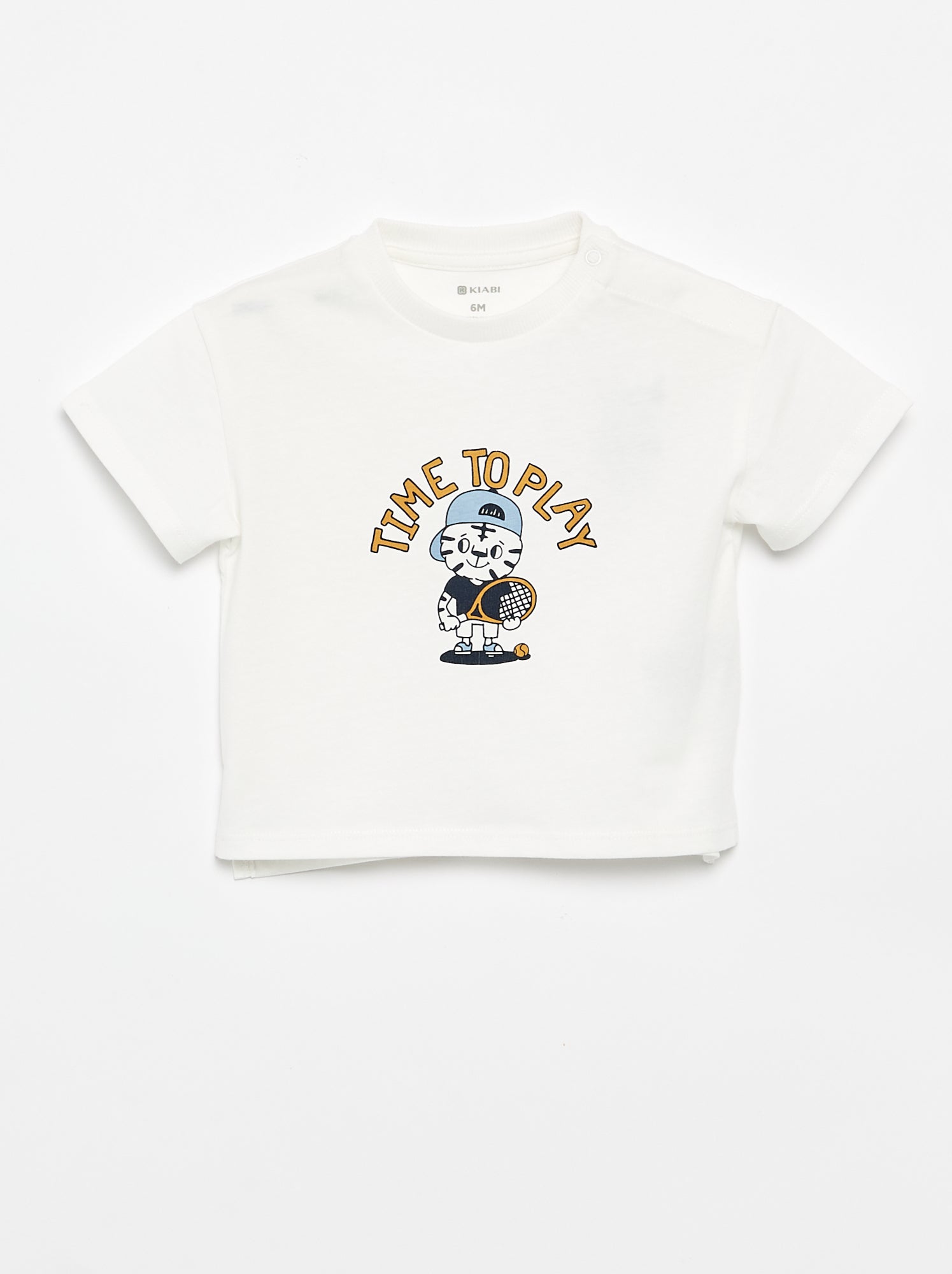 T-shirt à manches courtes - Blanc