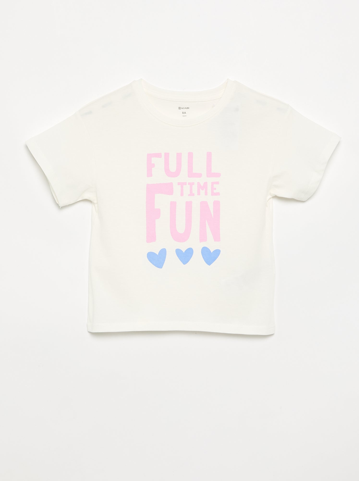 T-shirt à manches courtes - Blanc
