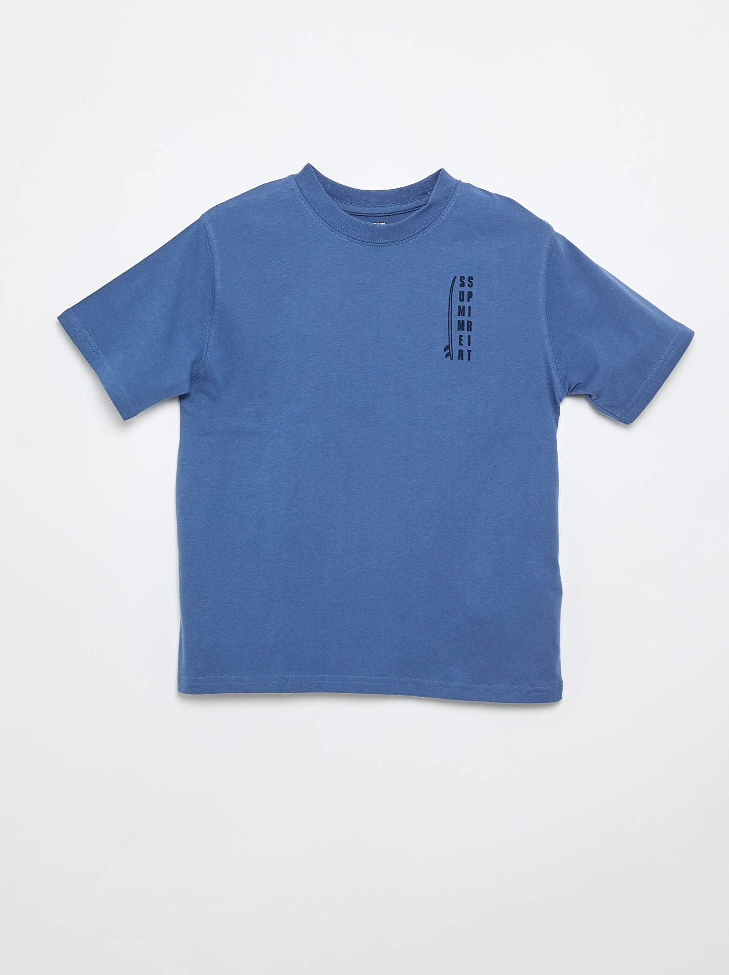 T-shirt à manches courtes - Bleu