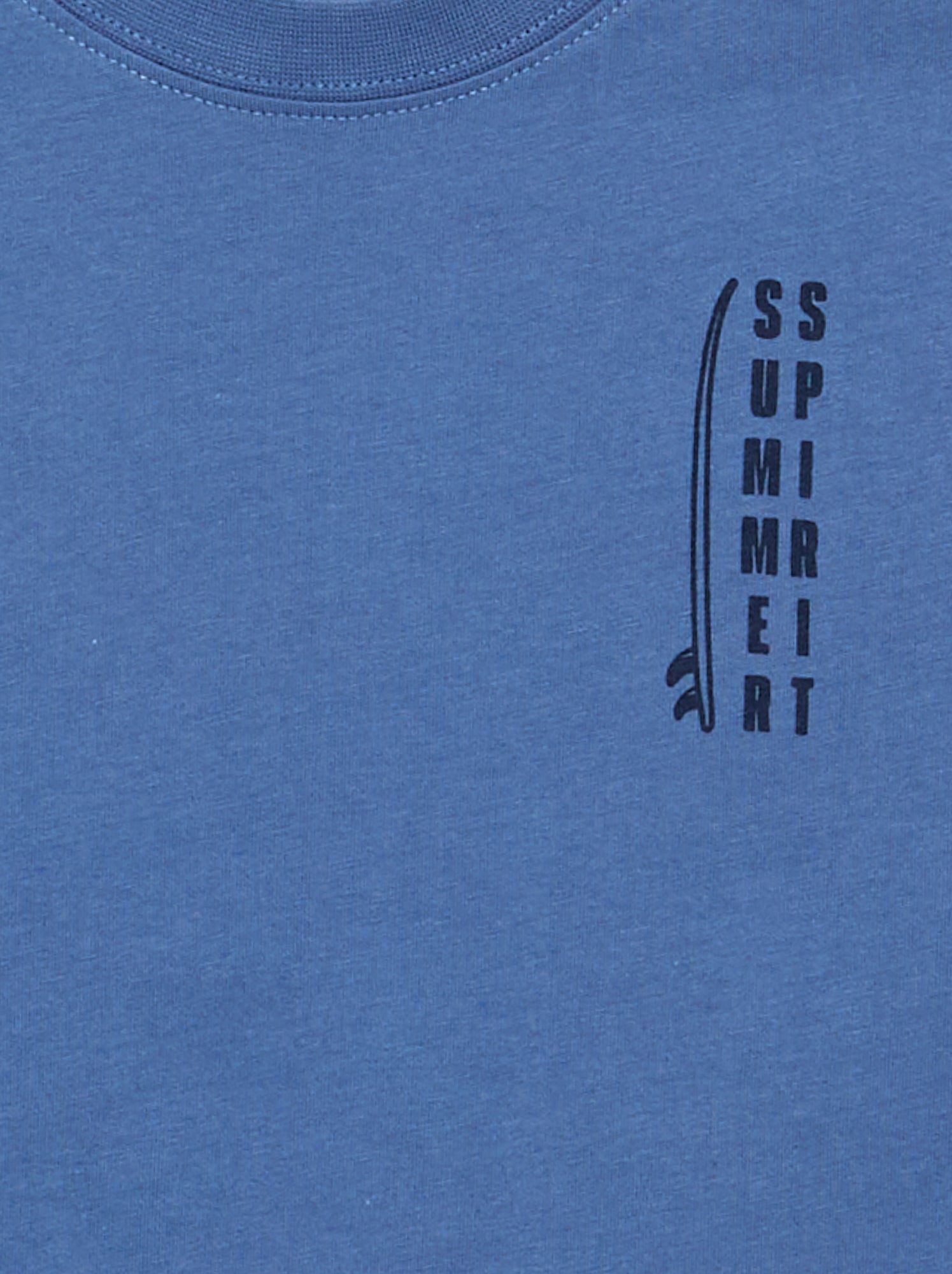 T-shirt à manches courtes - Bleu
