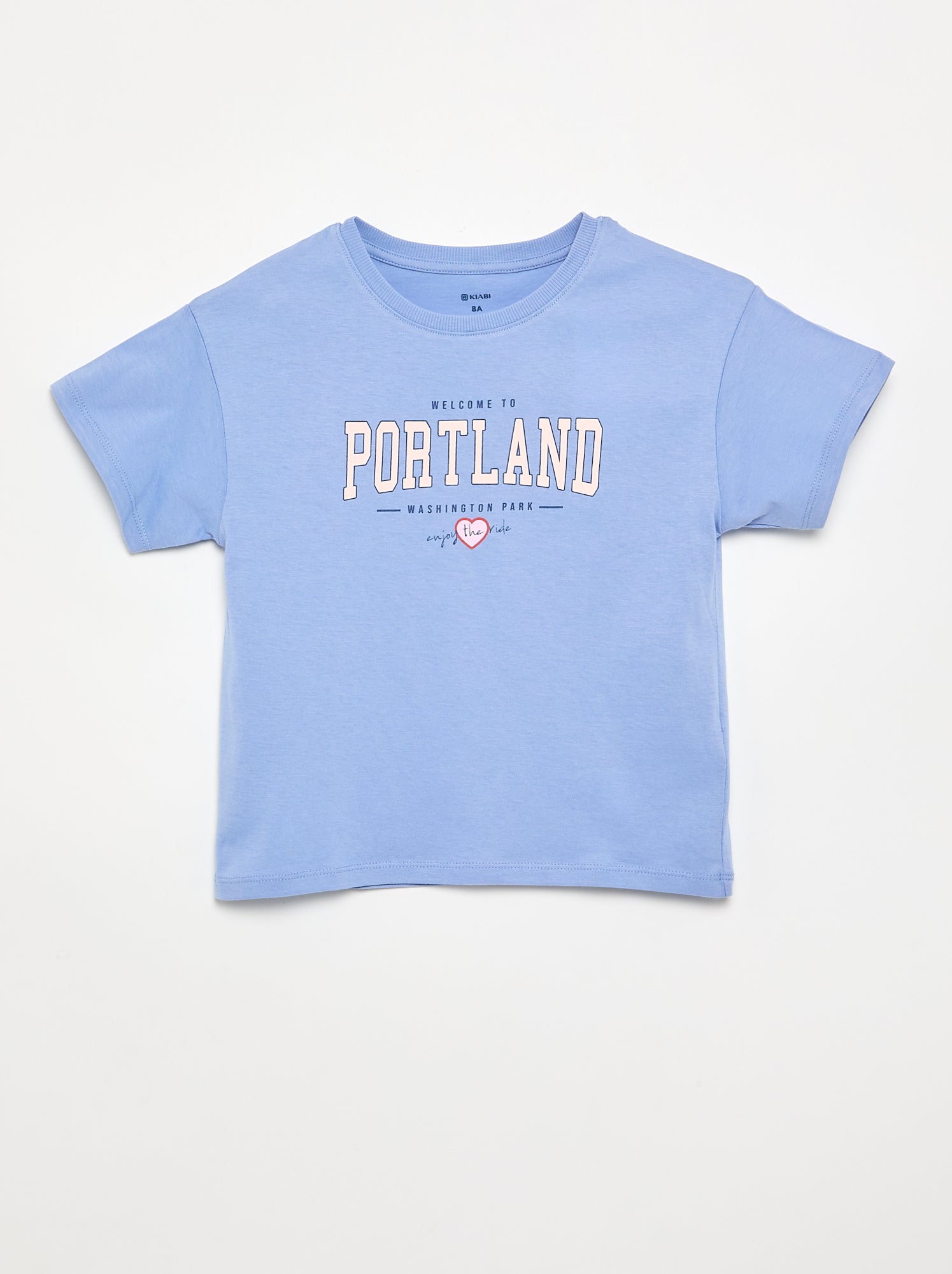 T-shirt à manches courtes - Bleu