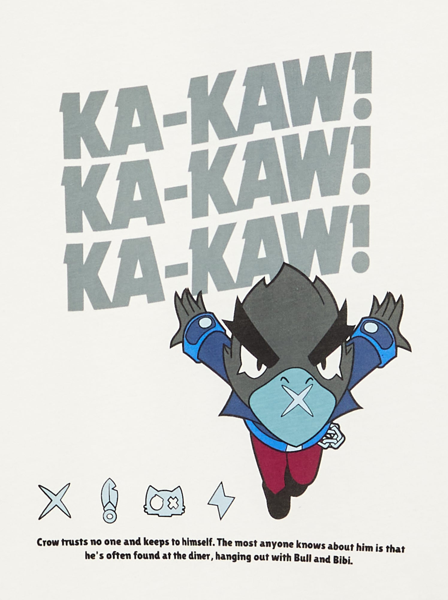 T-shirt à manches courtes 'Brawl Stars' - Blanc