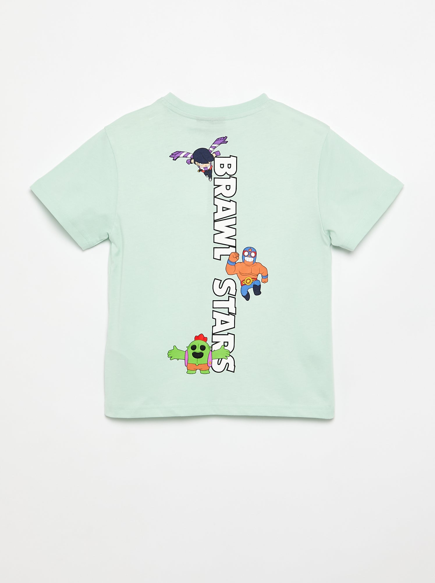 T-shirt à manches courtes 'Brawl Stars' - Vert