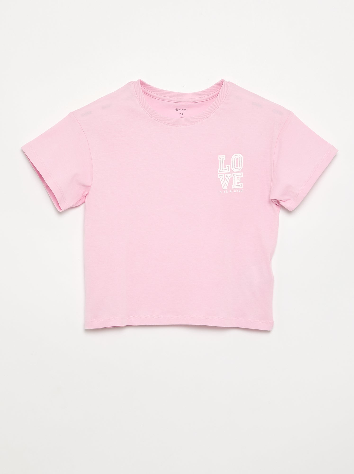 T-shirt à manches courtes - Rose
