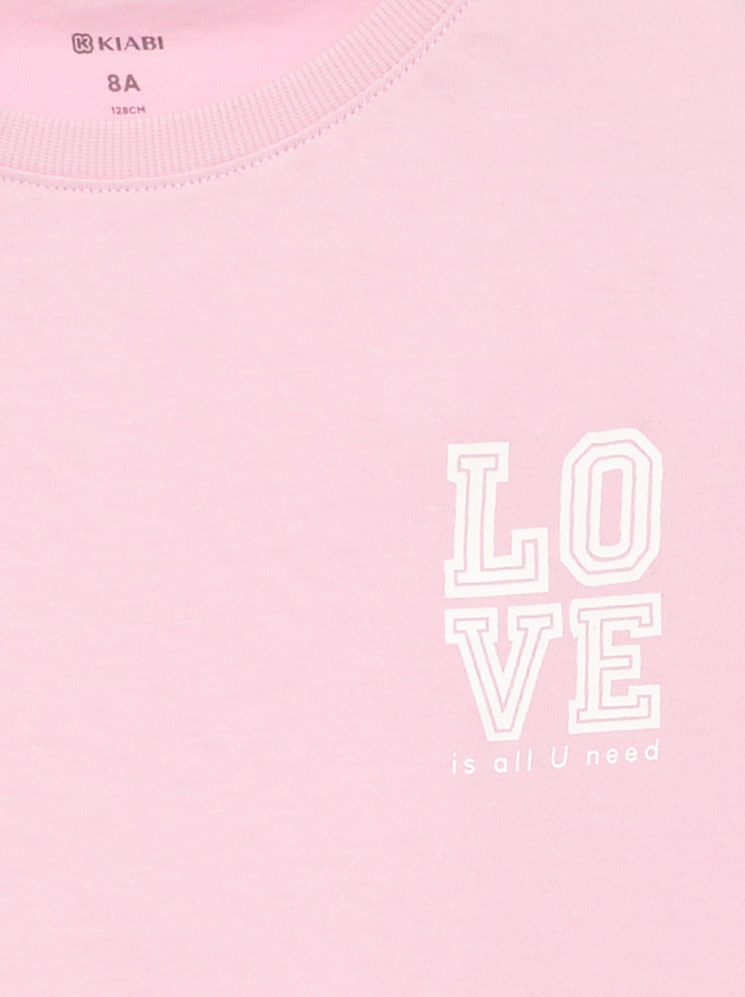 T-shirt à manches courtes - Rose