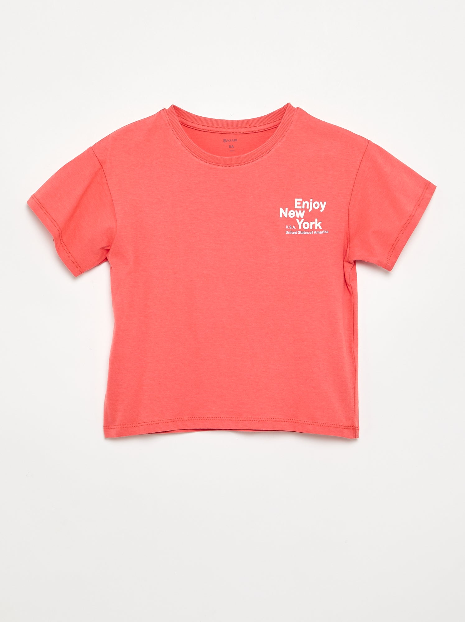 T-shirt à manches courtes - Rouge
