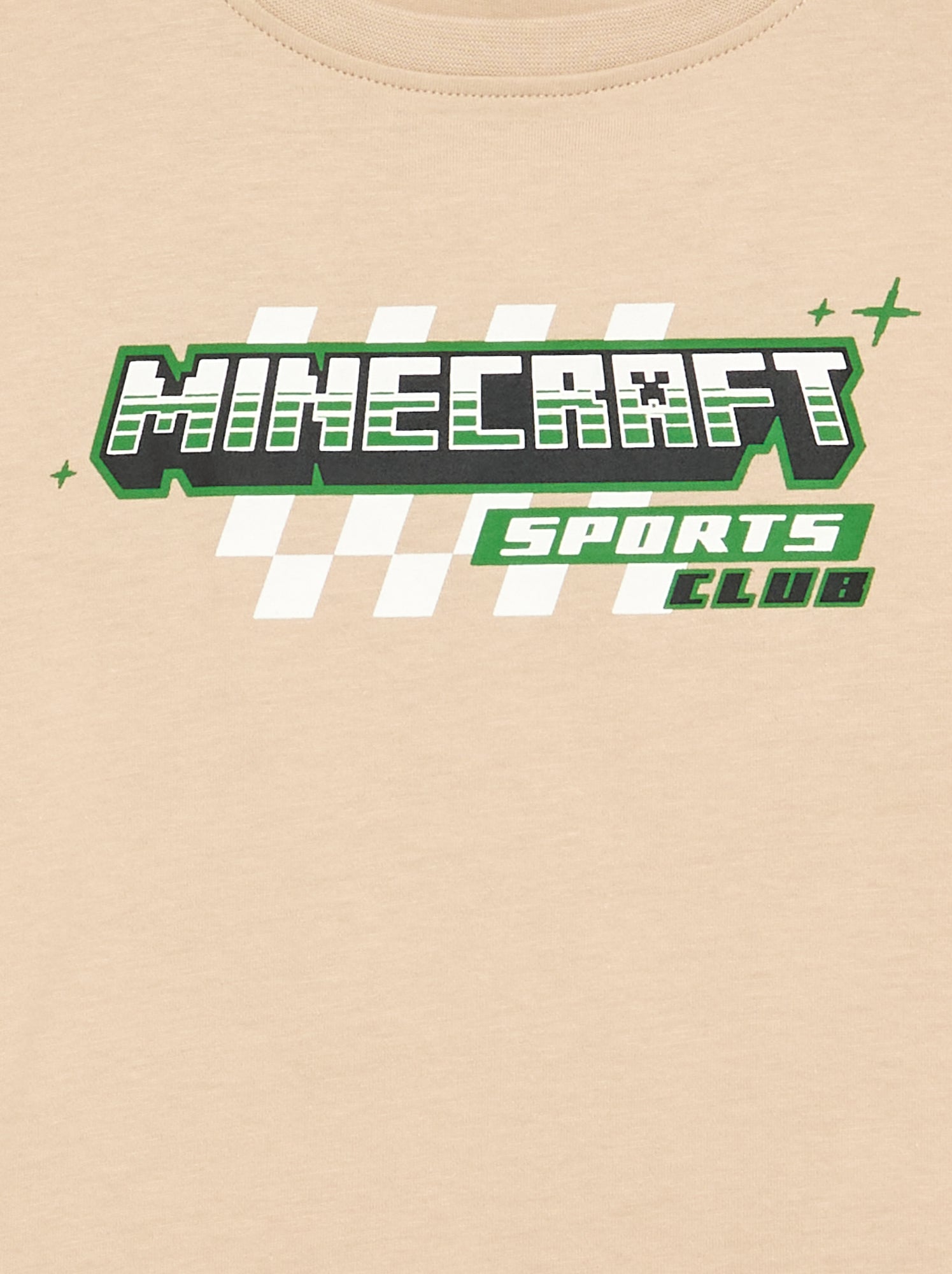T-shirt à manches longues 'Minecraft' - Beige