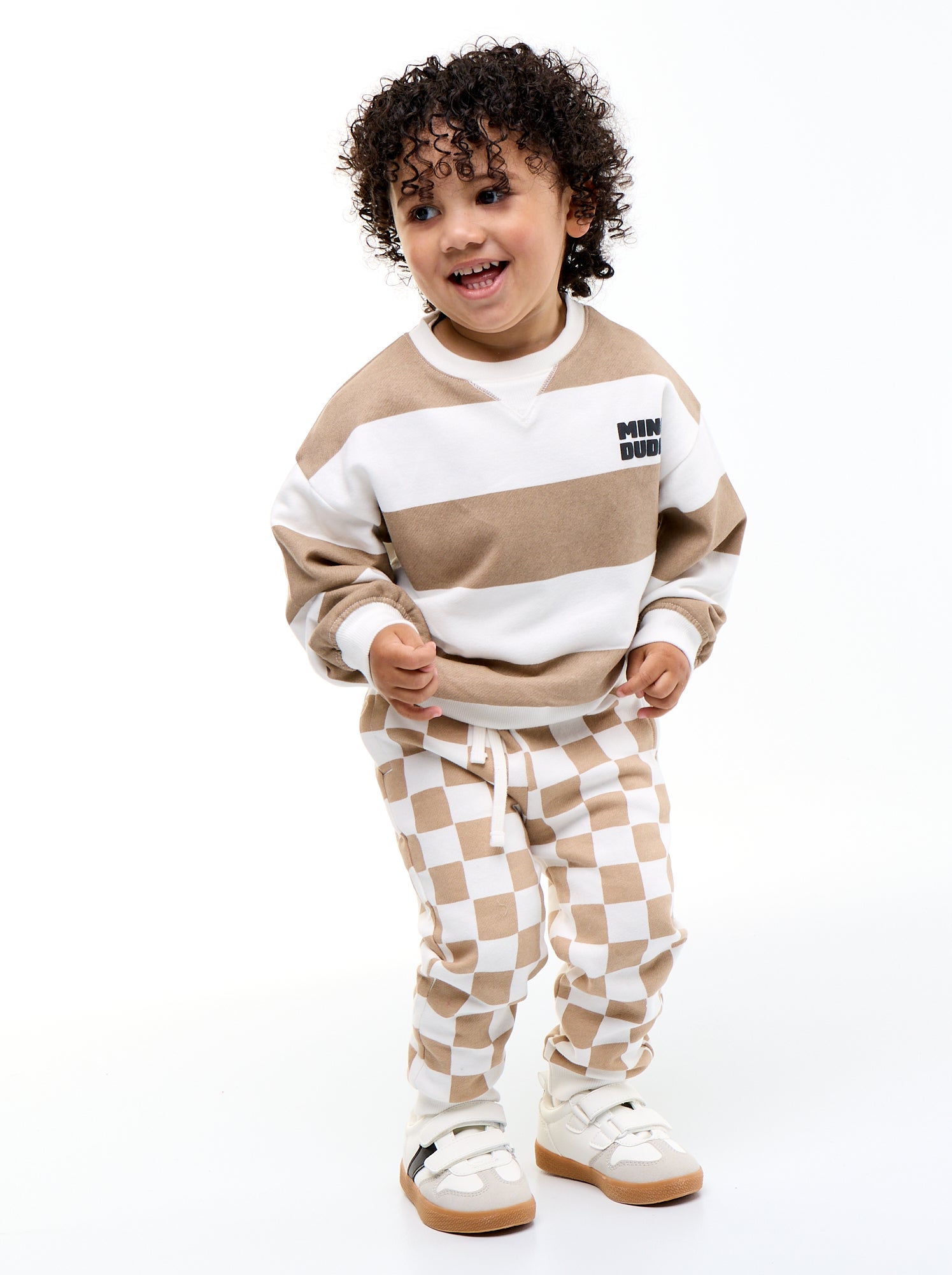 T-shirt à motif et à manches courtes - Blanc