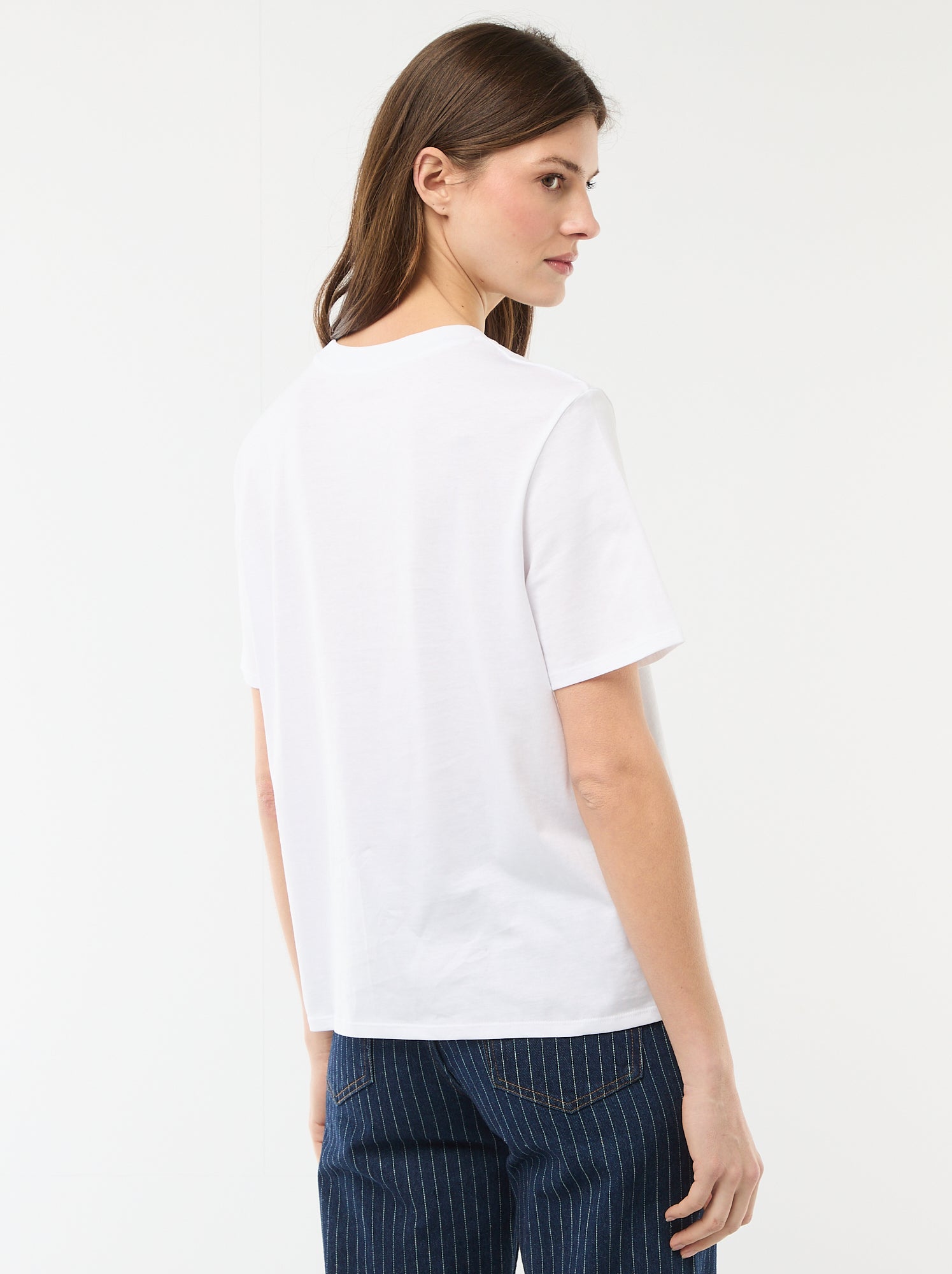 T-shirt avec message EVJF - Bleu (CYZ60_6)