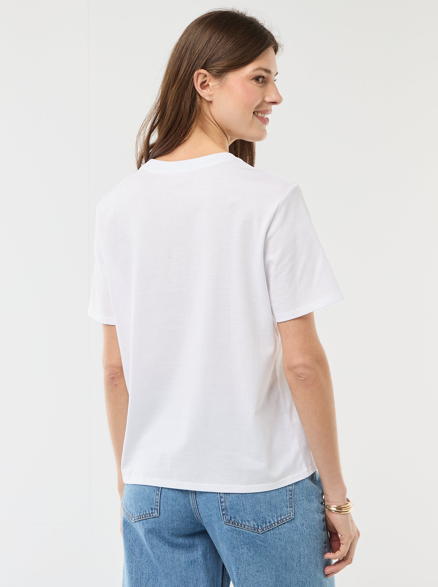 T-shirt avec message EVJF - Bleu (CYZ60_7)