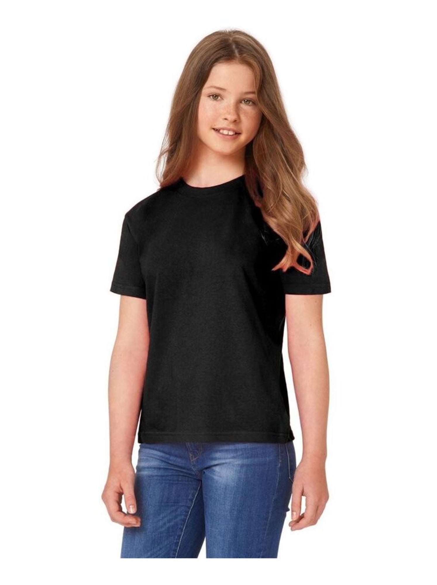 T-shirt B&C Exact 150 pour enfant - Noir