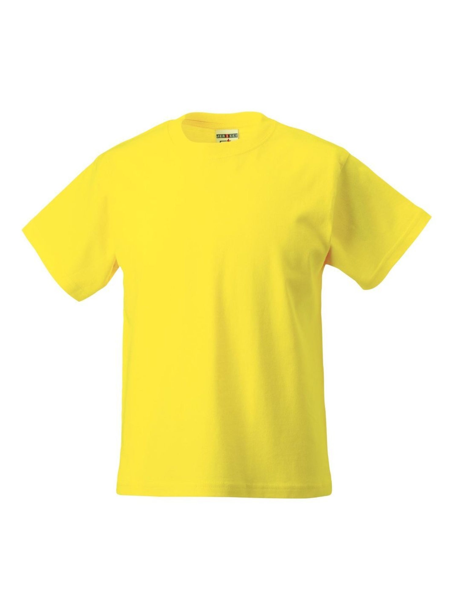 T-shirt classique uni Jerzees Schoolgear pour enfant - Jaune