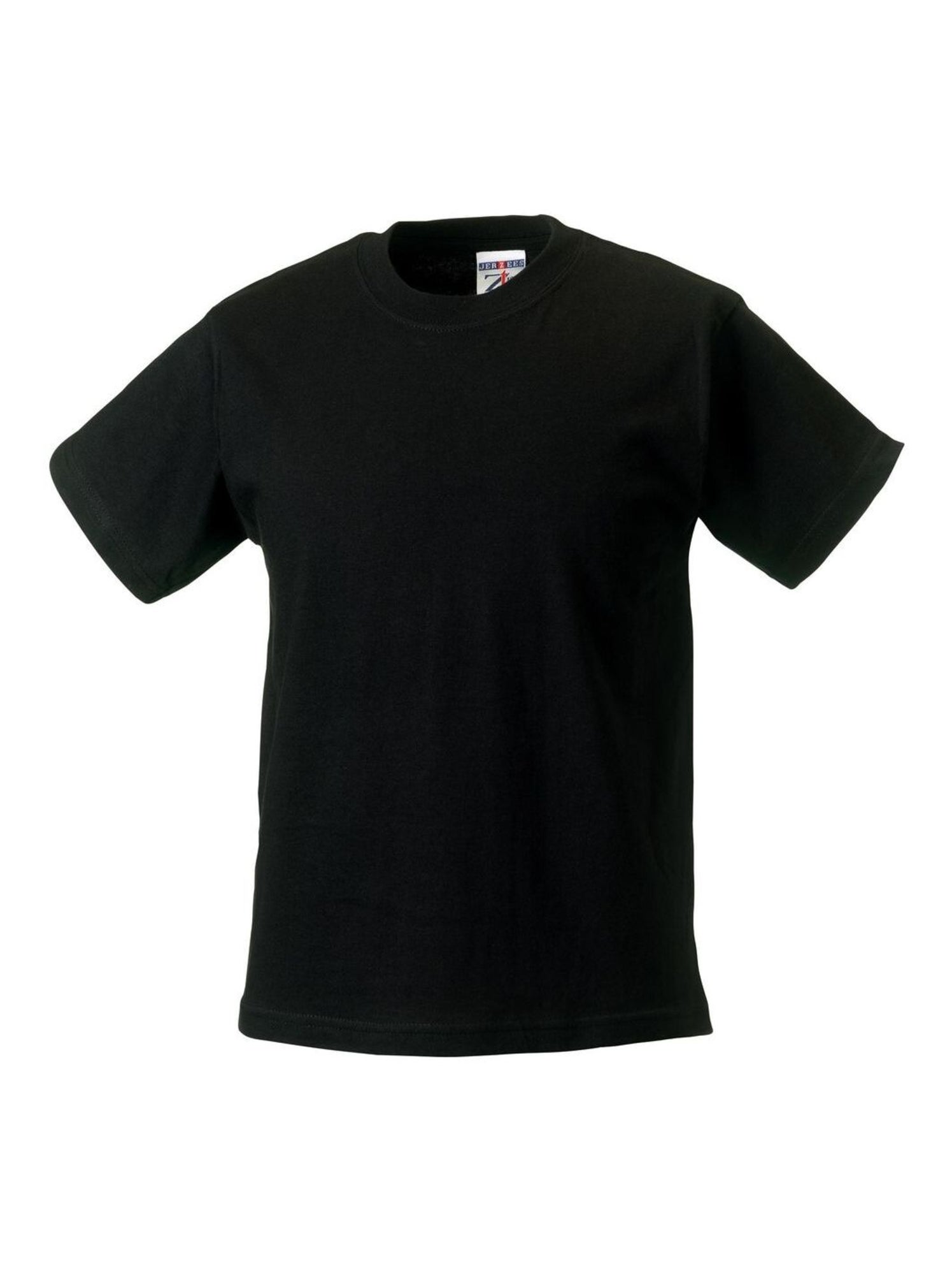 T-shirt classique uni Jerzees Schoolgear pour enfant - Noir