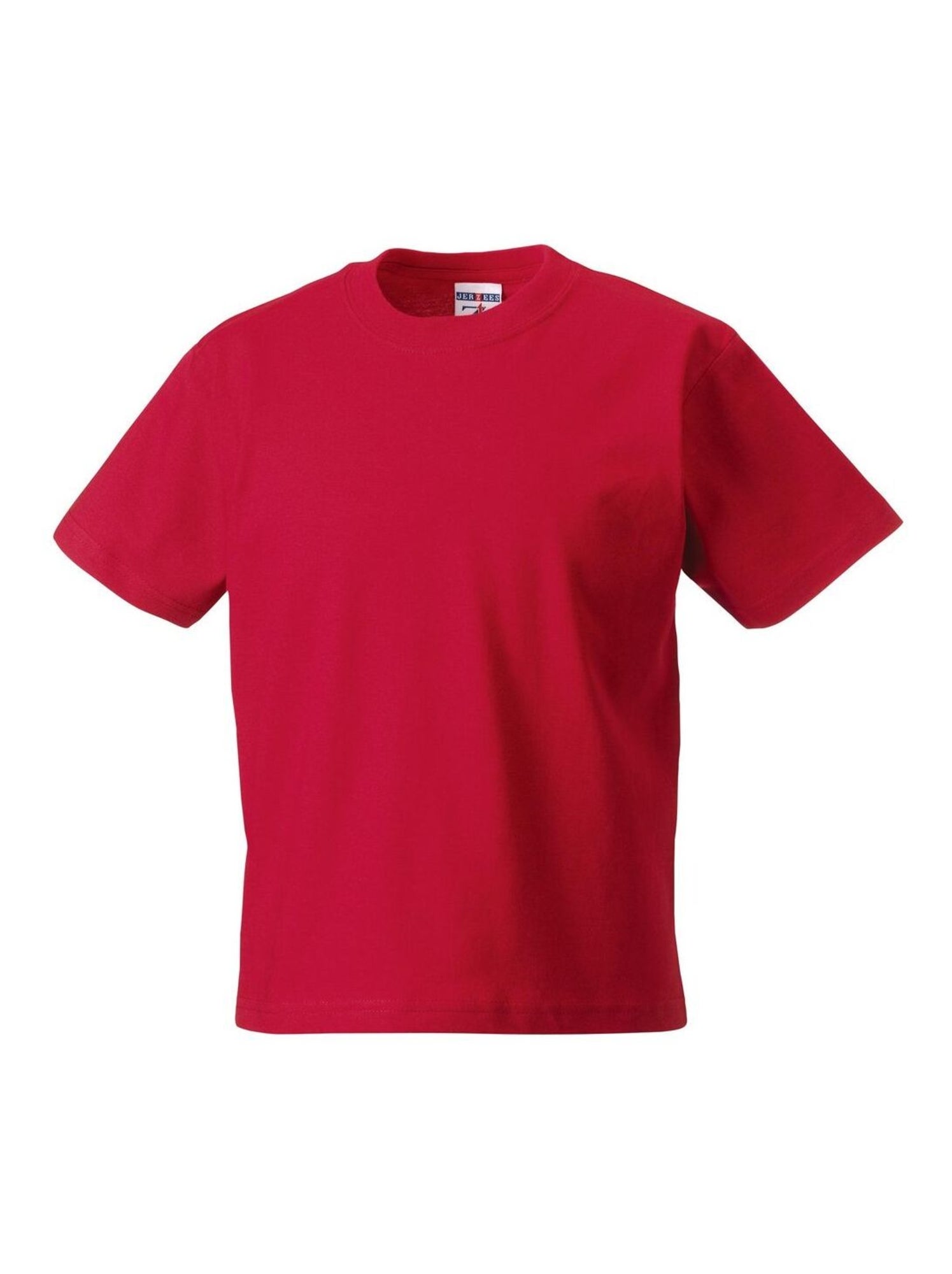 T-shirt classique uni Jerzees Schoolgear pour enfant - Rouge