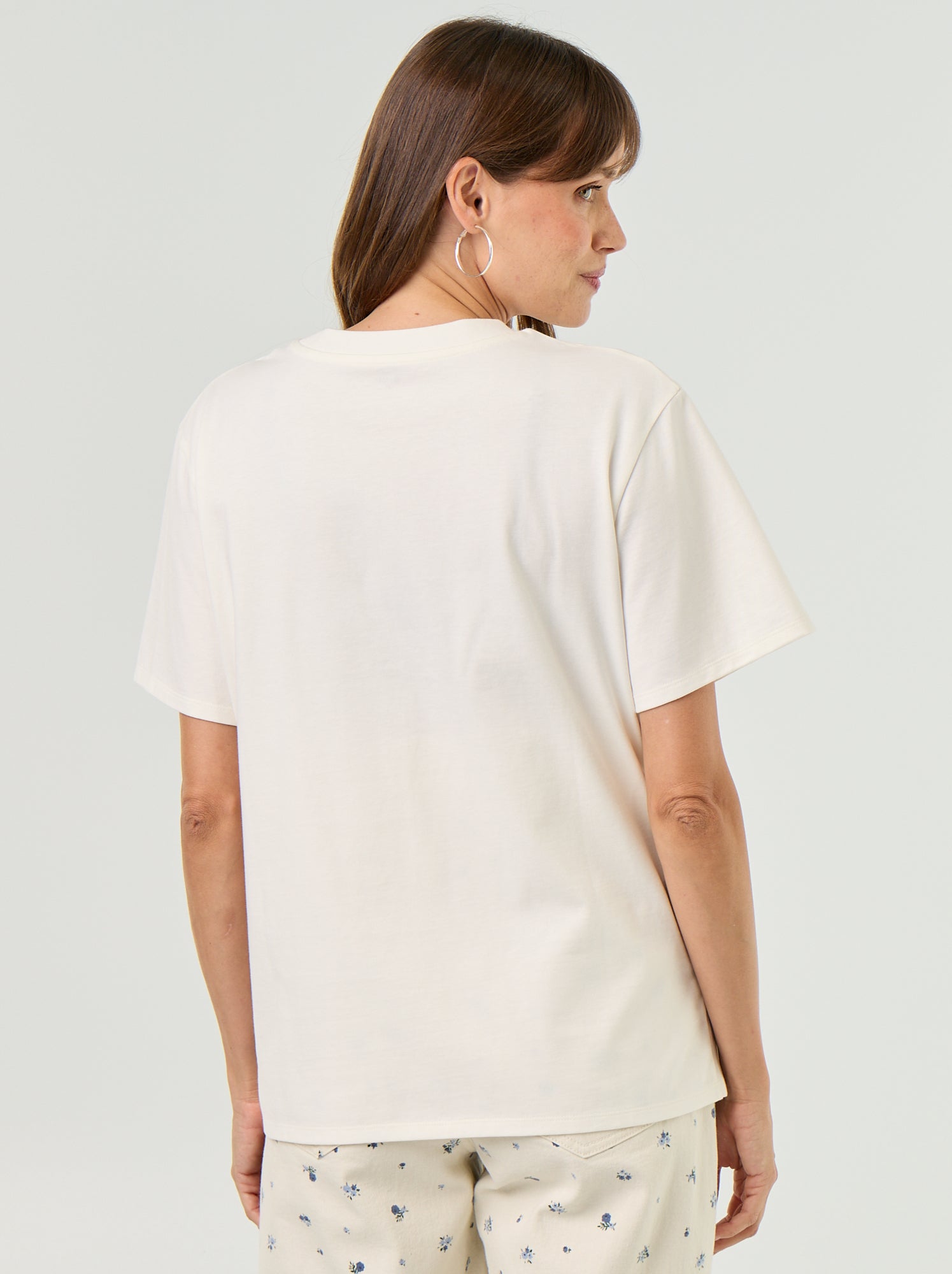 T-shirt d'allaitement - Ecru