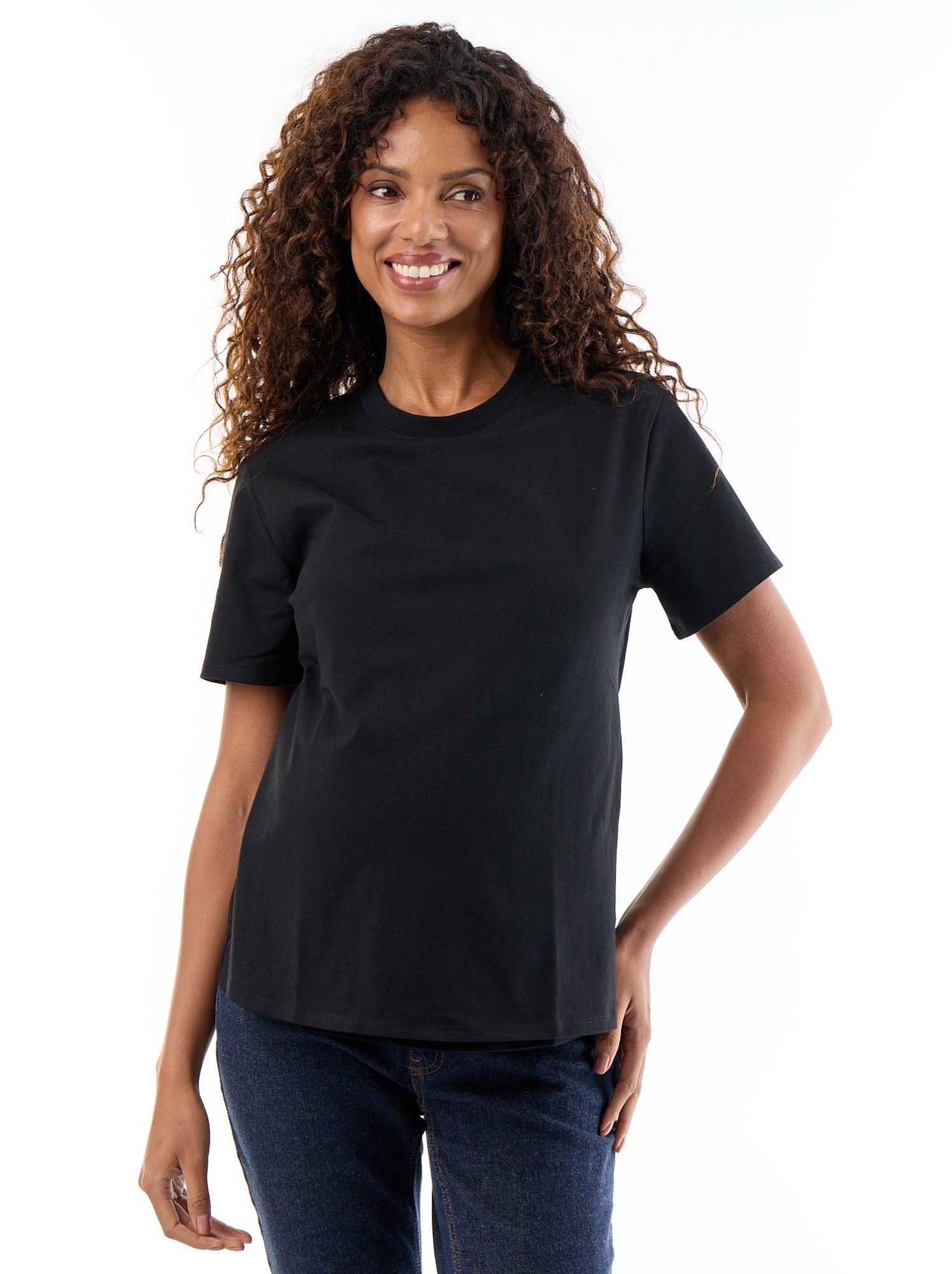 T-shirt d'allaitement - Noir