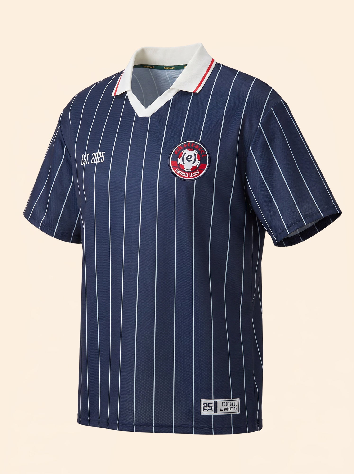 T-shirt de foot à manches courtes - Bleu