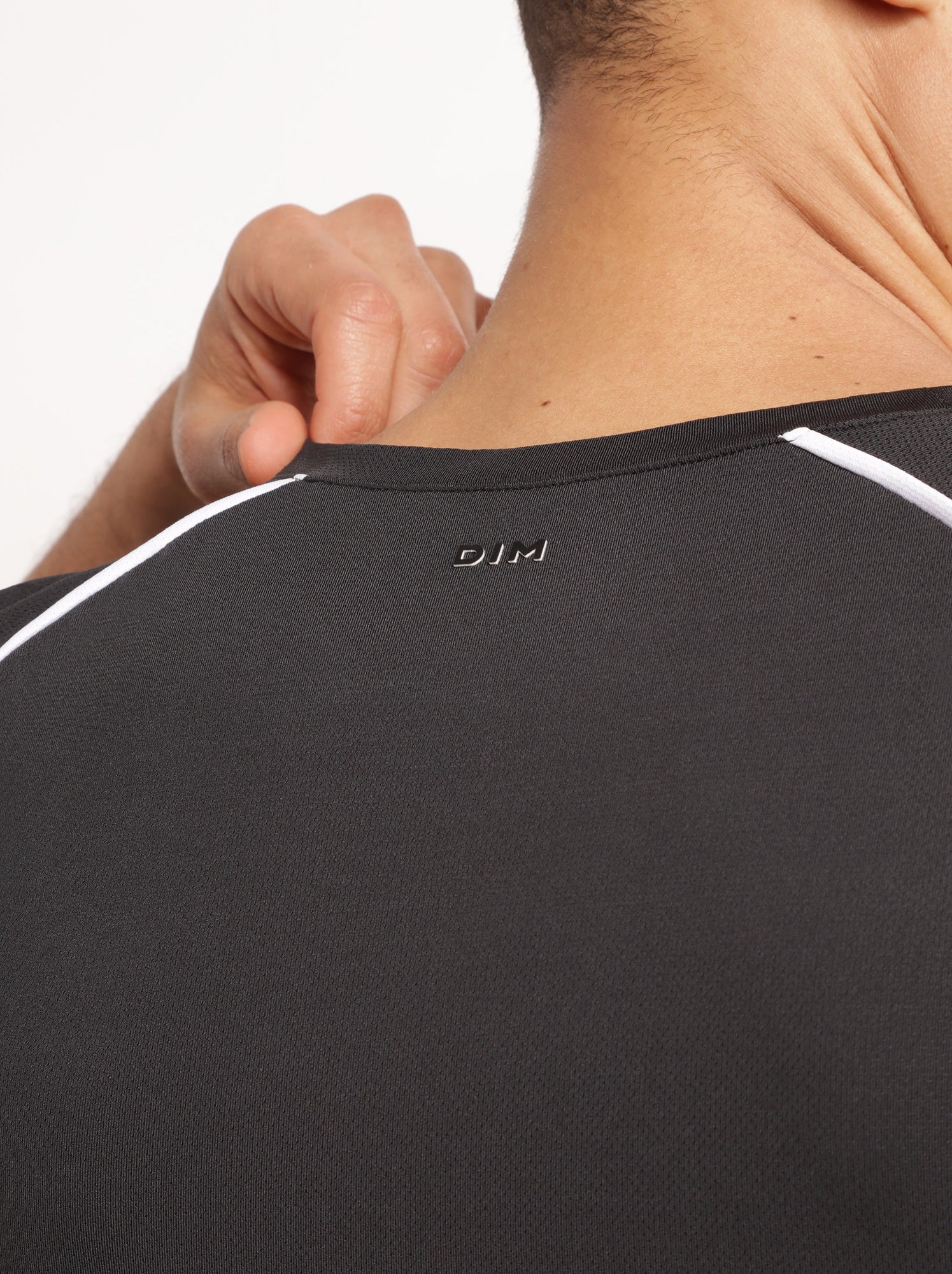 T-shirt de sport col rond dim move - Noir
