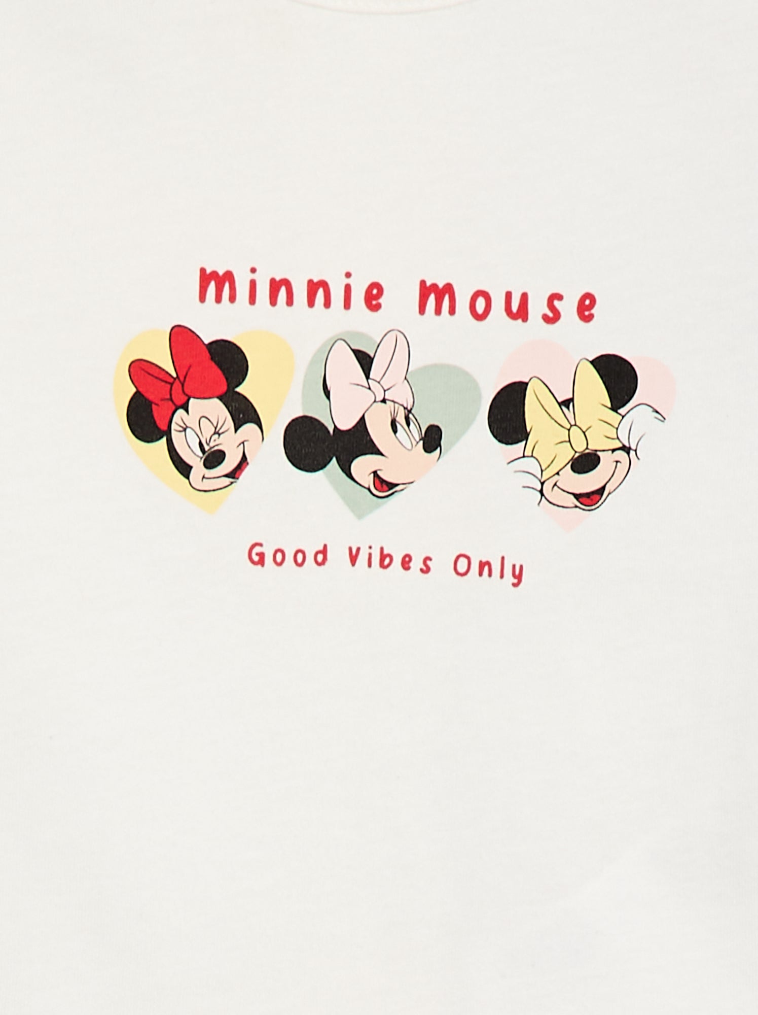 T-shirt 'Disney' à manches courtes - Blanc