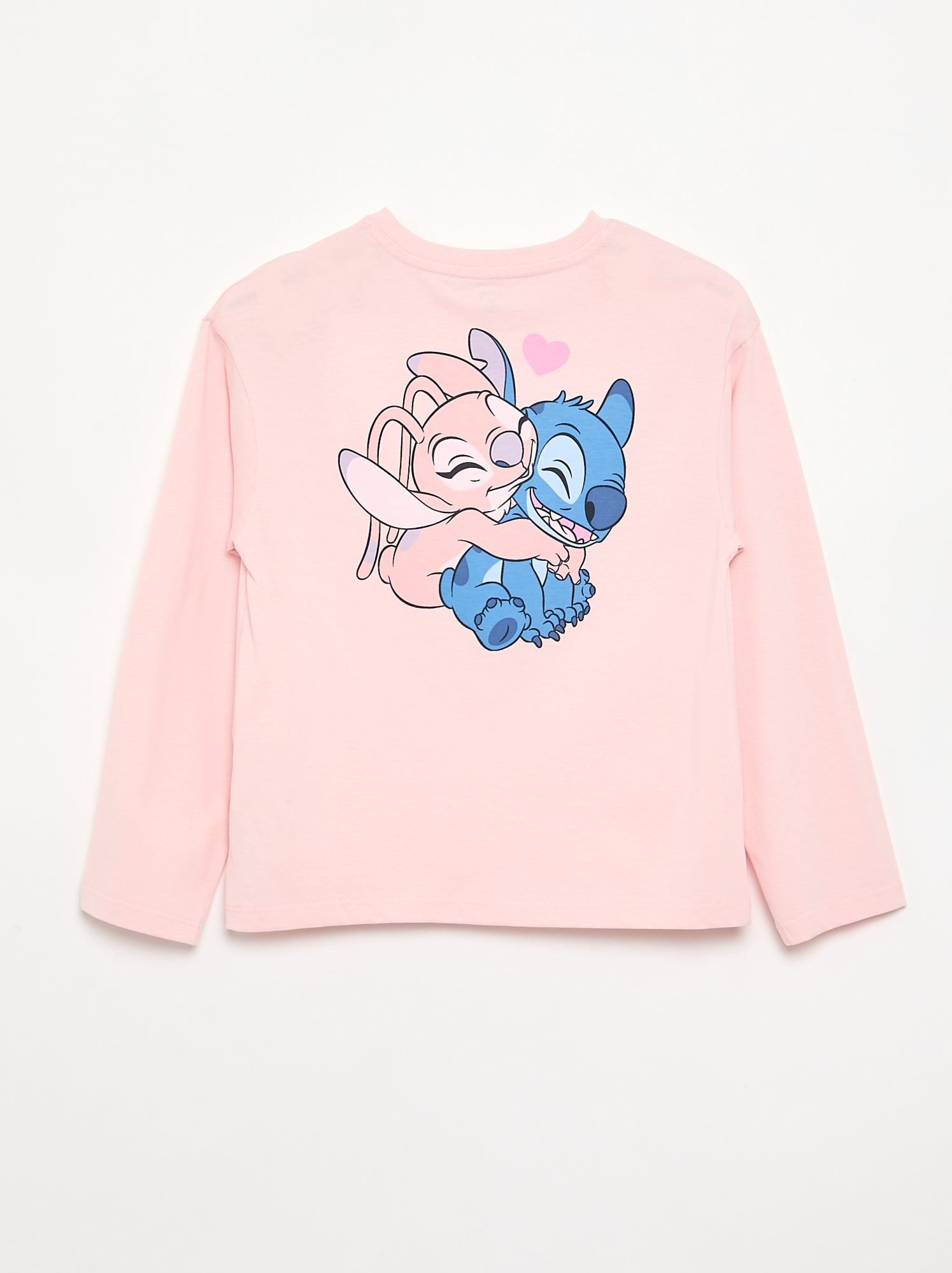 T-shirt 'Disney' à manches longues - Rose