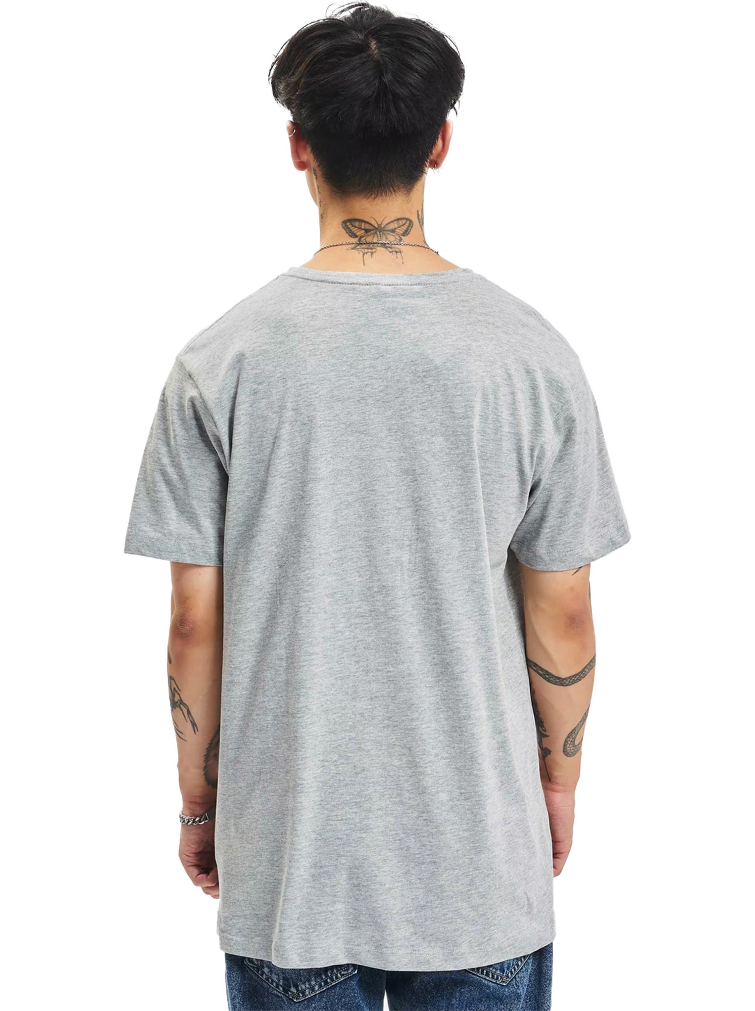 T-shirt easy sign - mister tee - Gris chiné