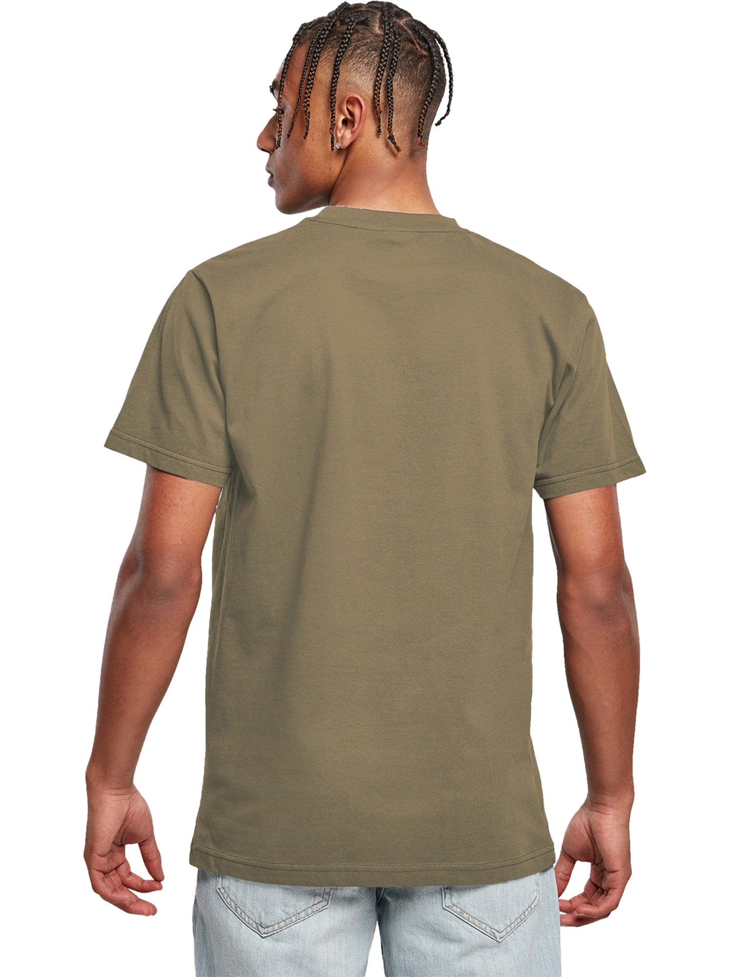 T-shirt easy sign - mister tee - Kaki
