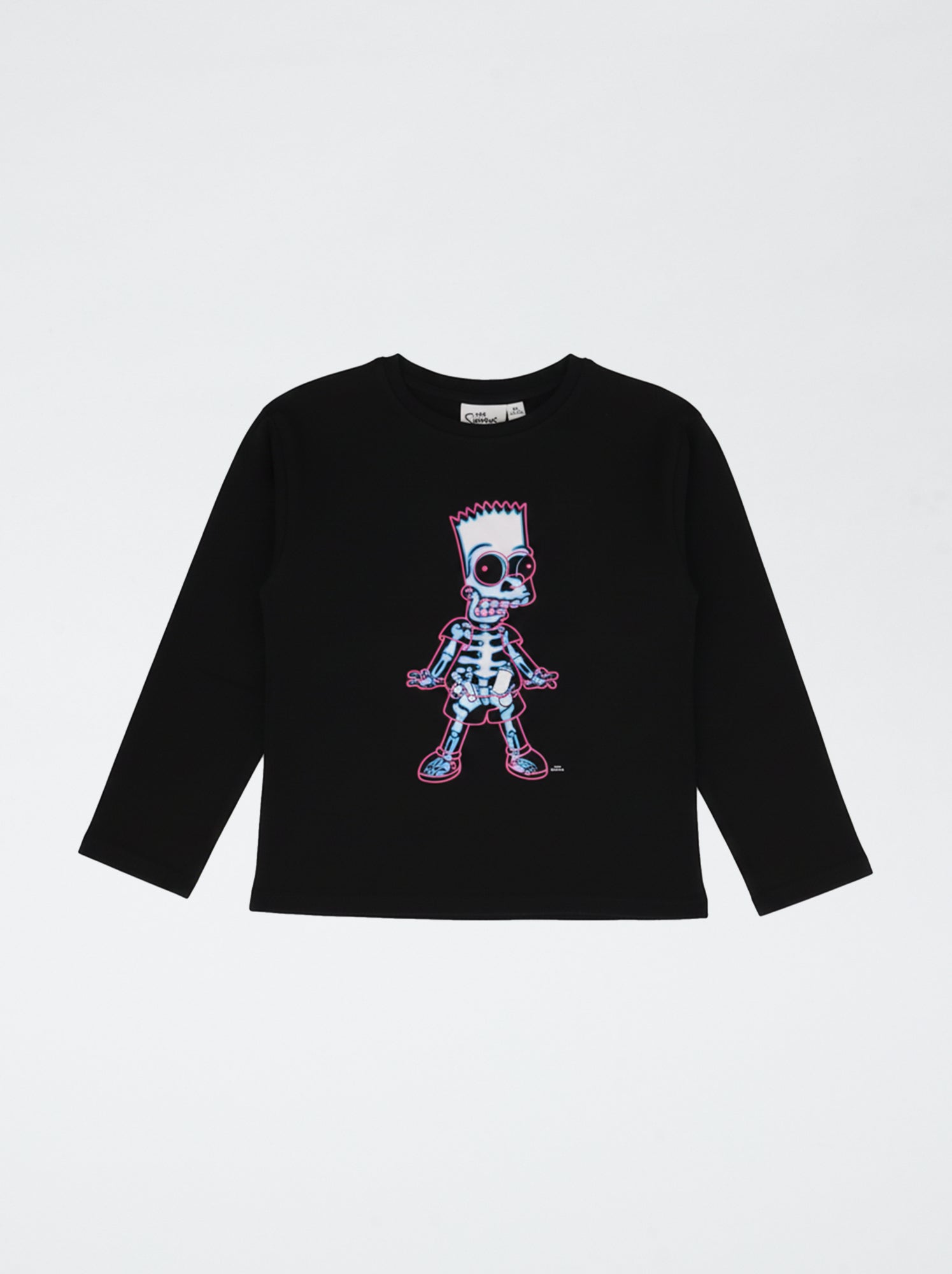 T-shirt en jersey 'SImpson' 'Bart' - Noir