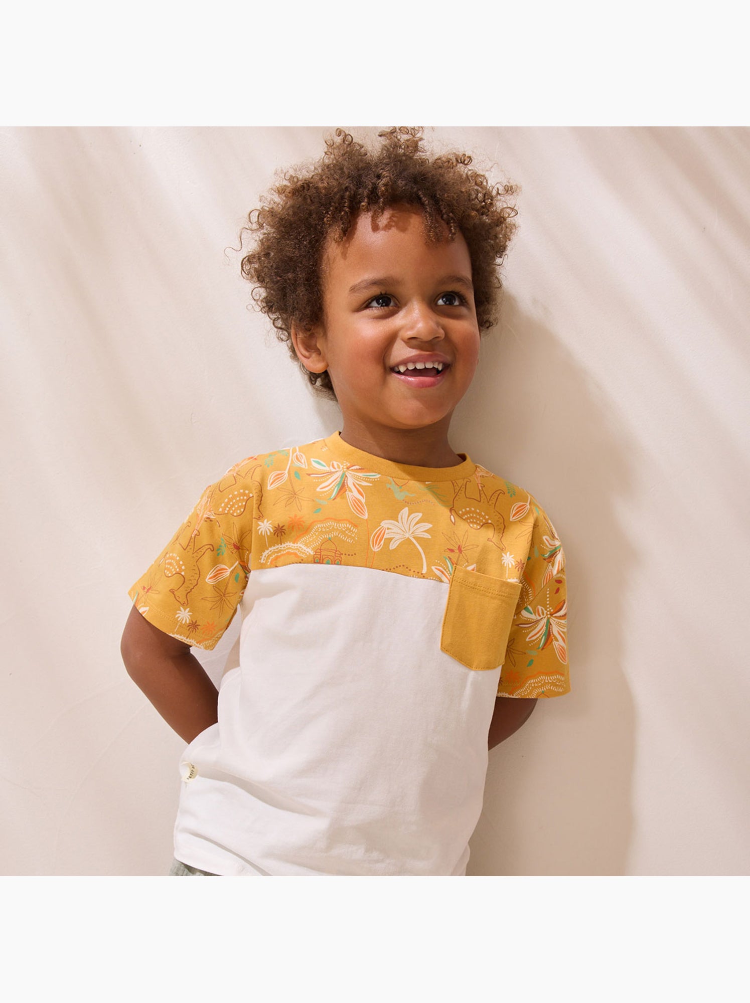 T-shirt enfant liwa - Ecru