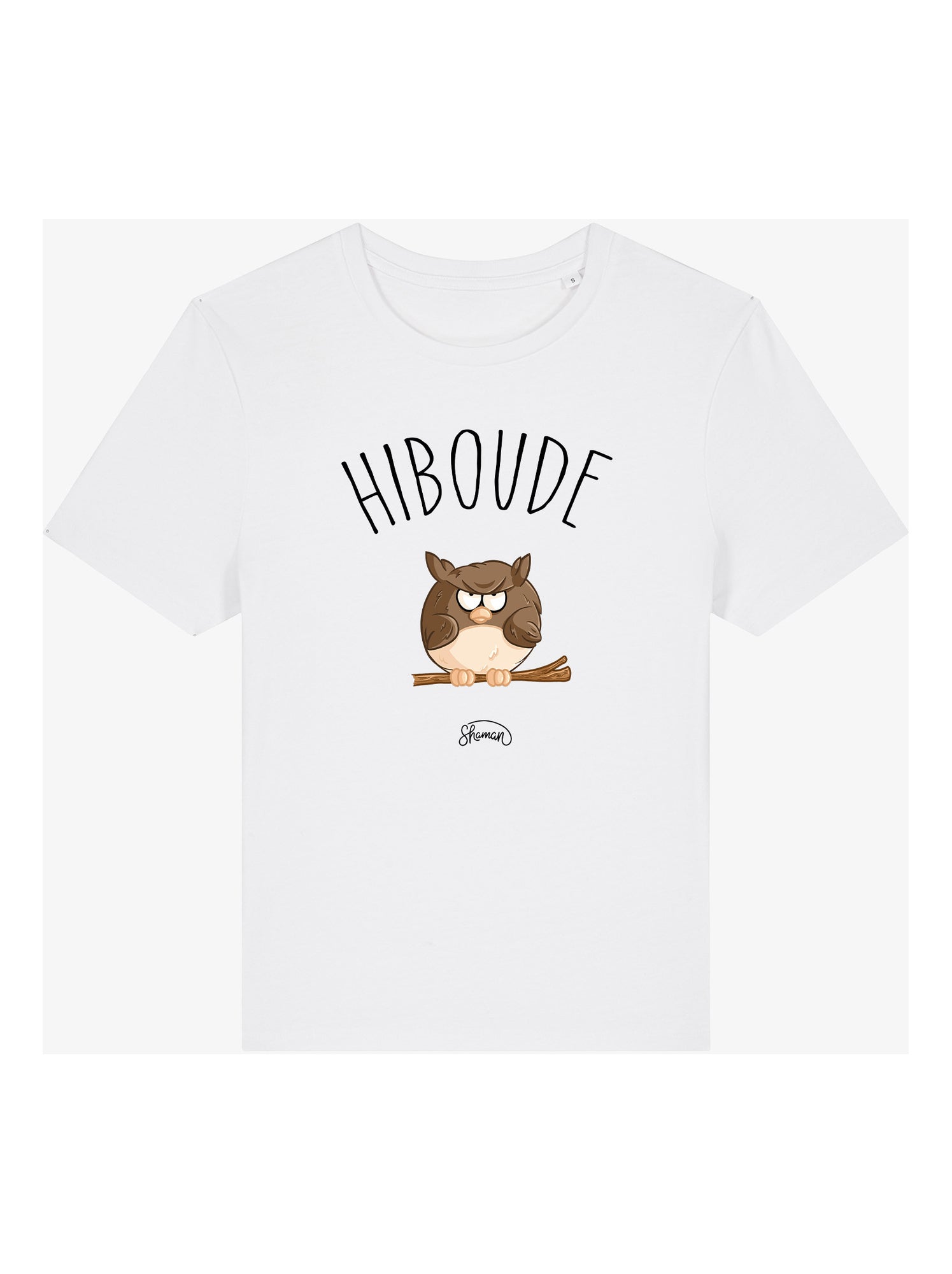 T-shirt Femme - HIBOUDE - Blanc