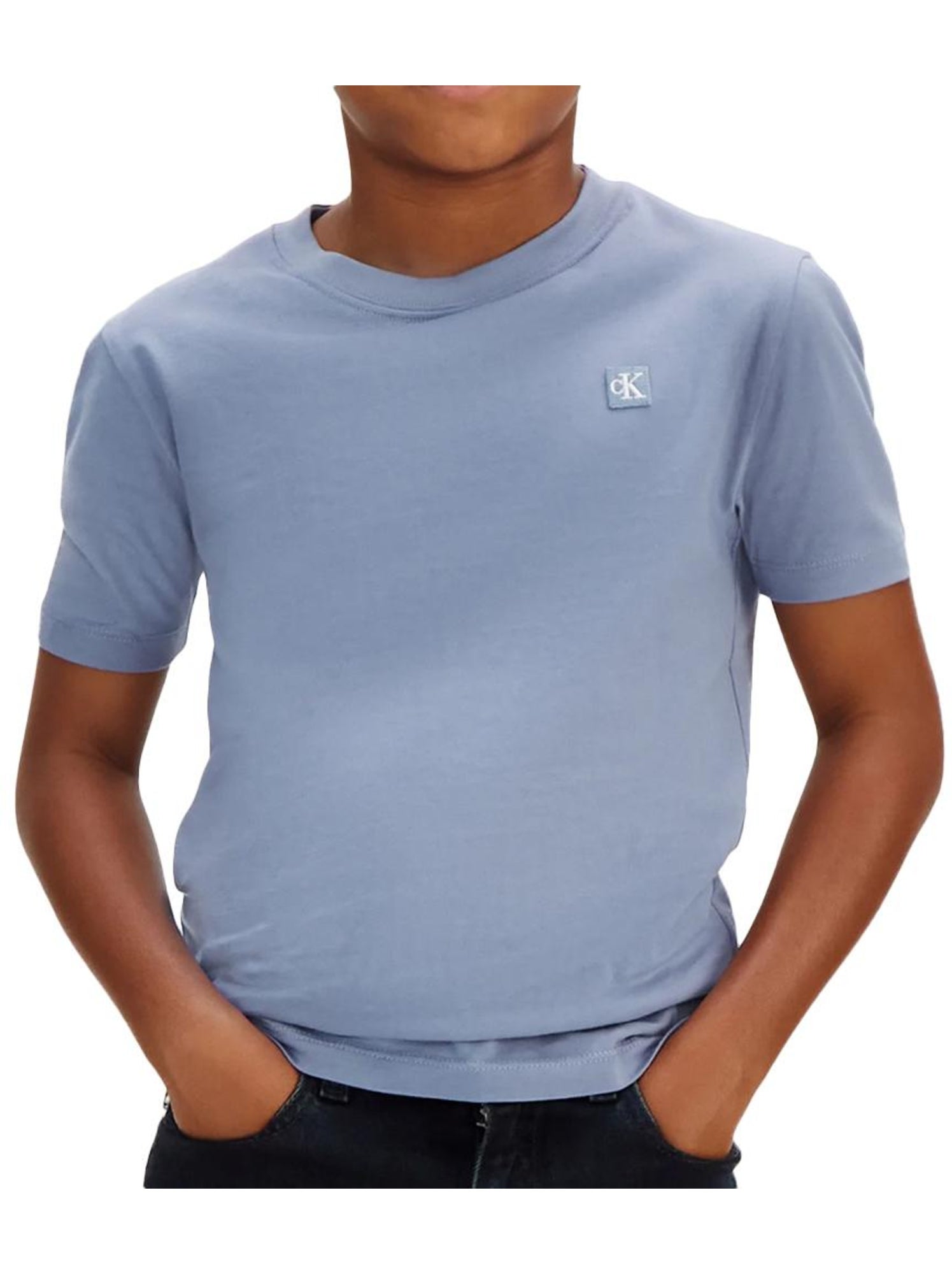 T-shirt garçon calvin klein jeans - Bleu