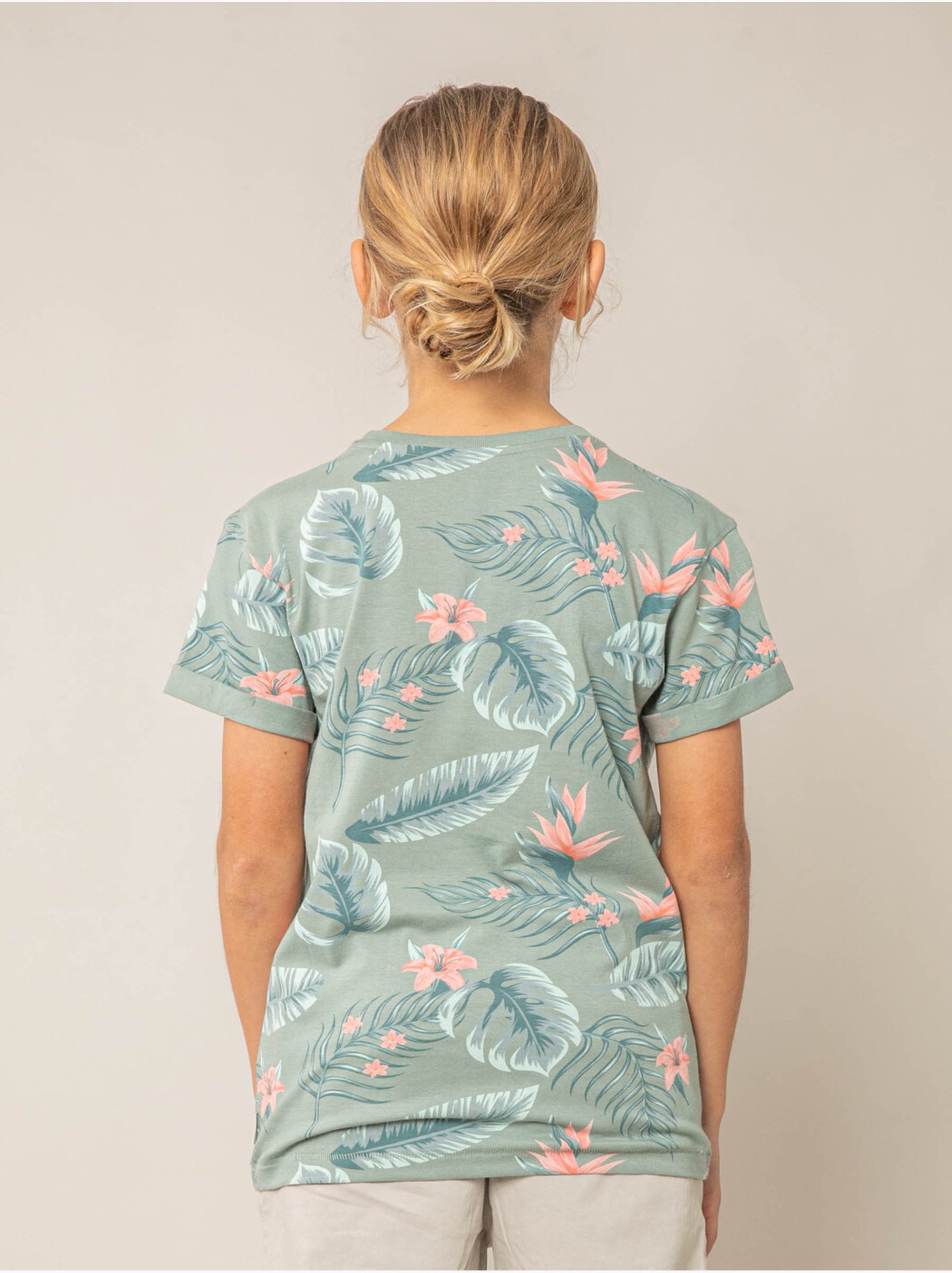 T-shirt garçon coton 'deeluxe' - Vert tilleul
