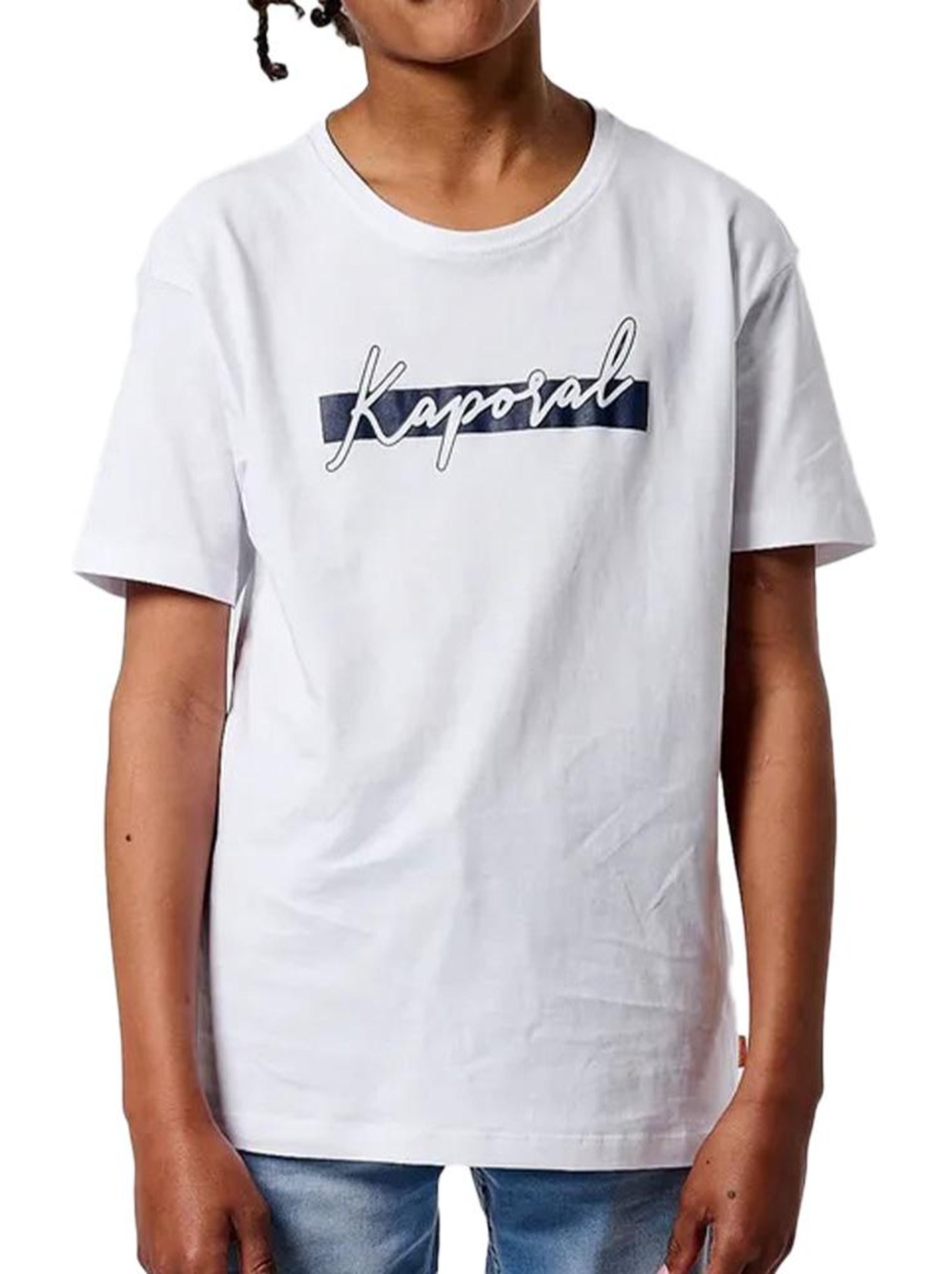 T-shirt garçon kaporal - Blanc