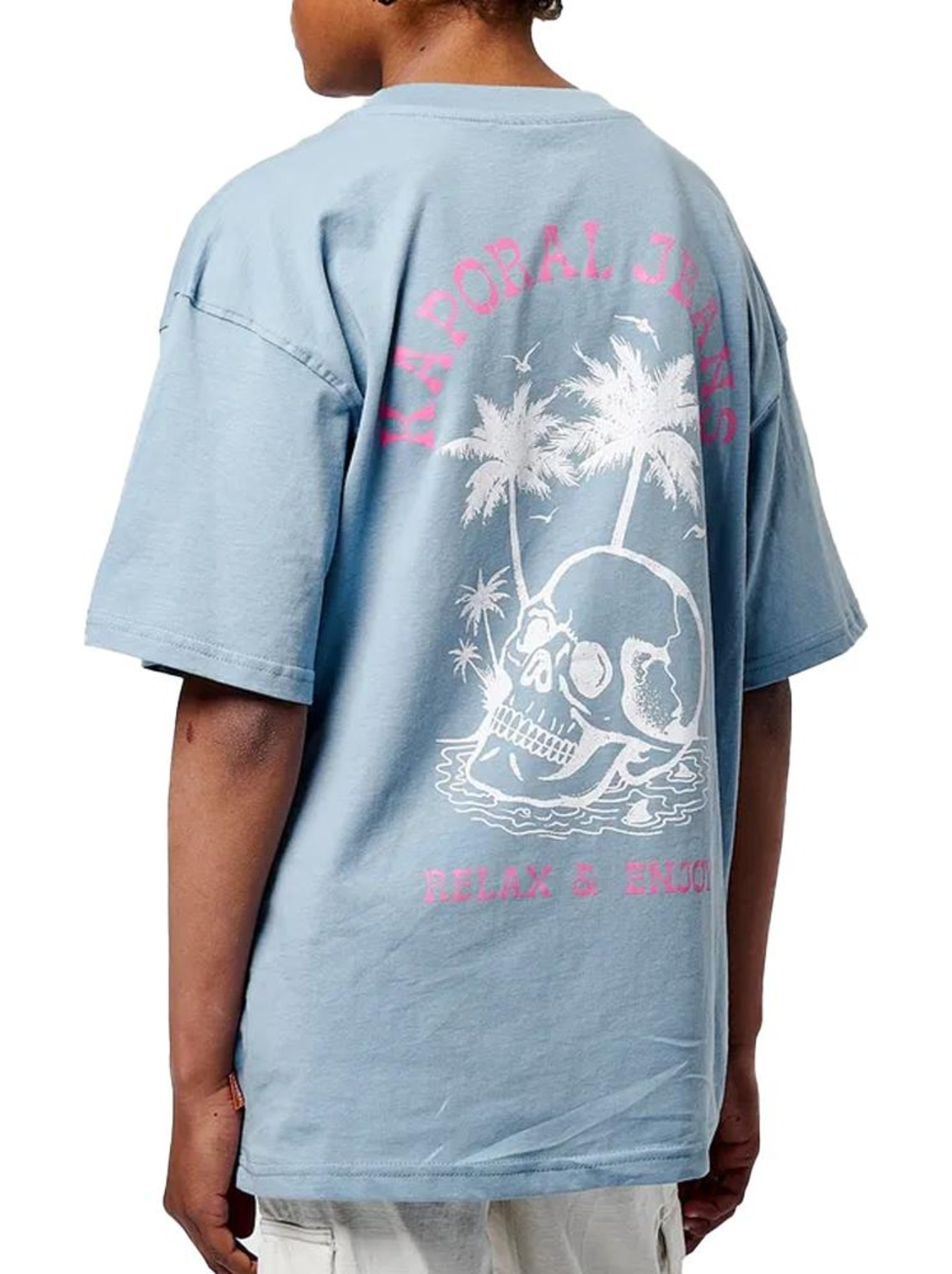 T-shirt garçon kaporal - Bleu