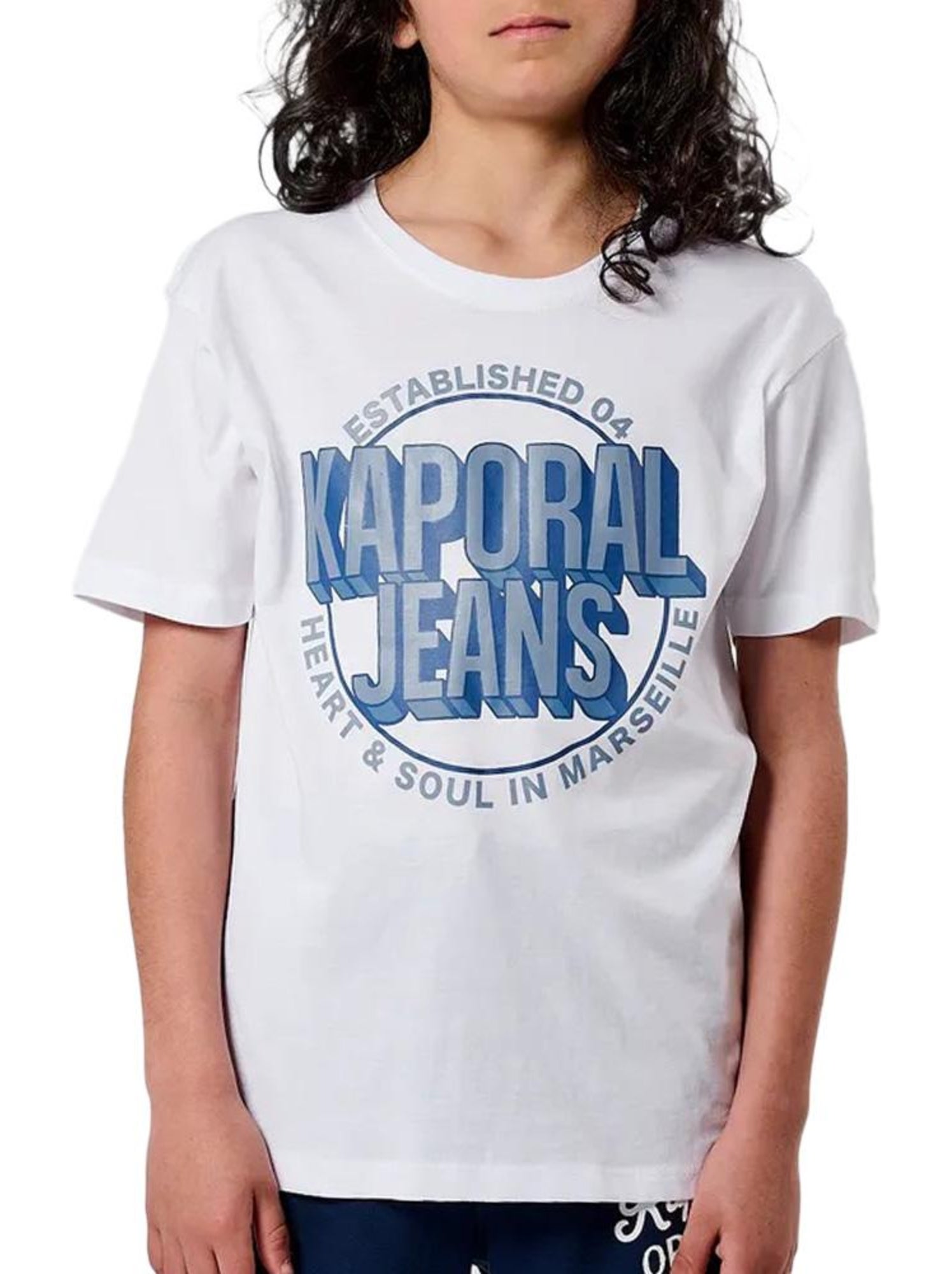T-shirt garçon kaporal - Bleu