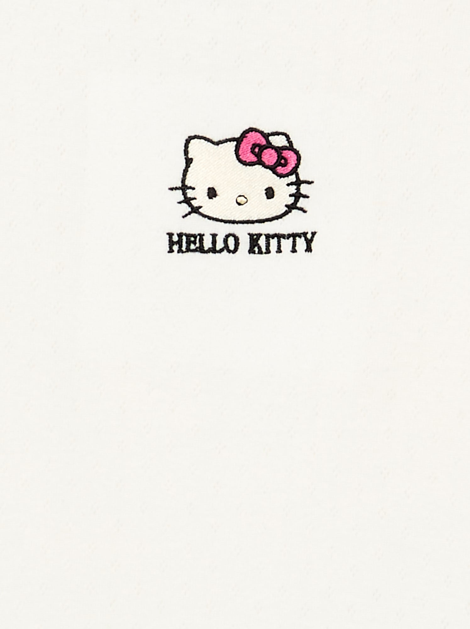 T-shirt 'Hello Kitty' à manches longues - Blanc