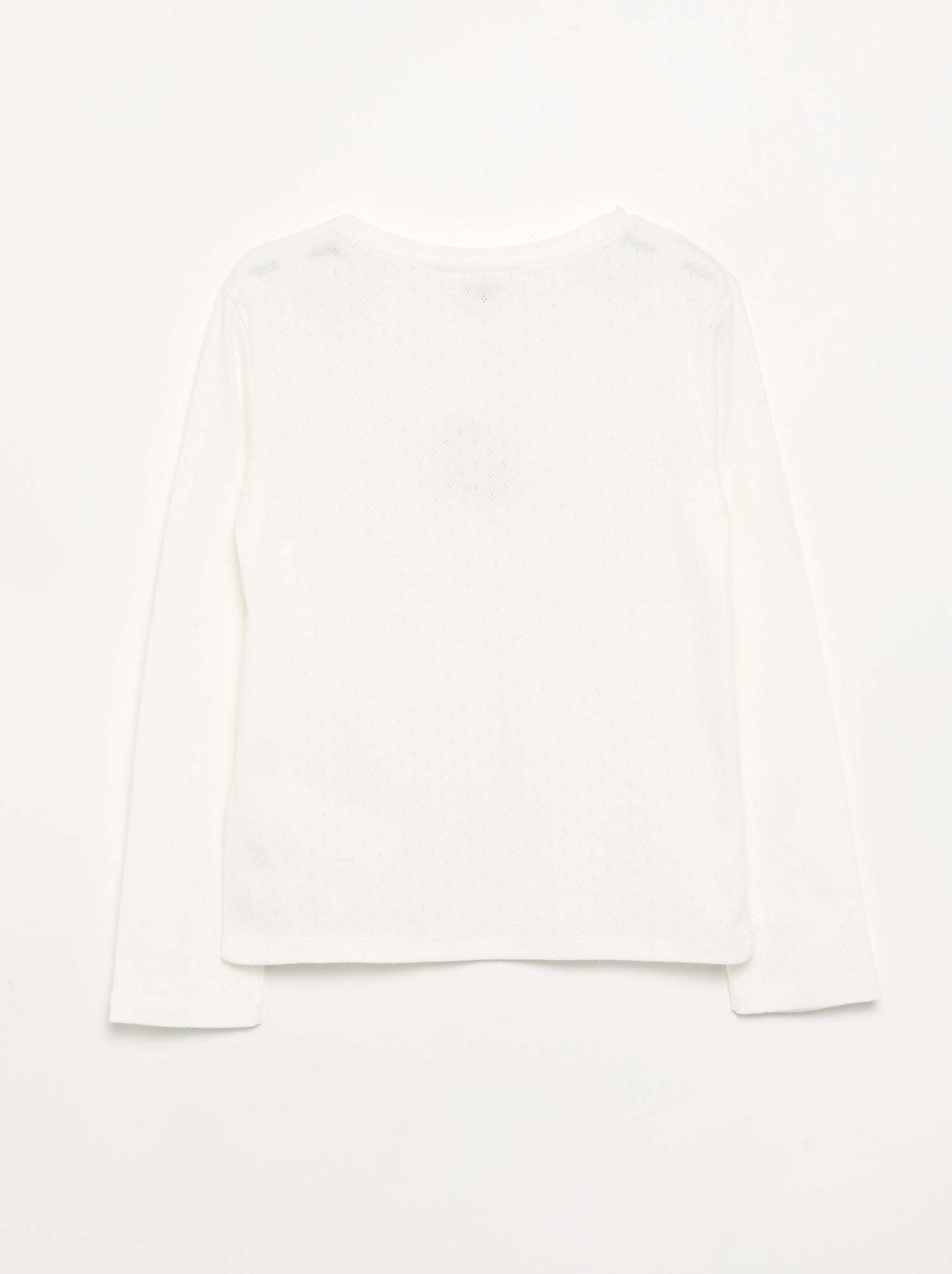 T-shirt 'Hello Kitty' à manches longues - Blanc