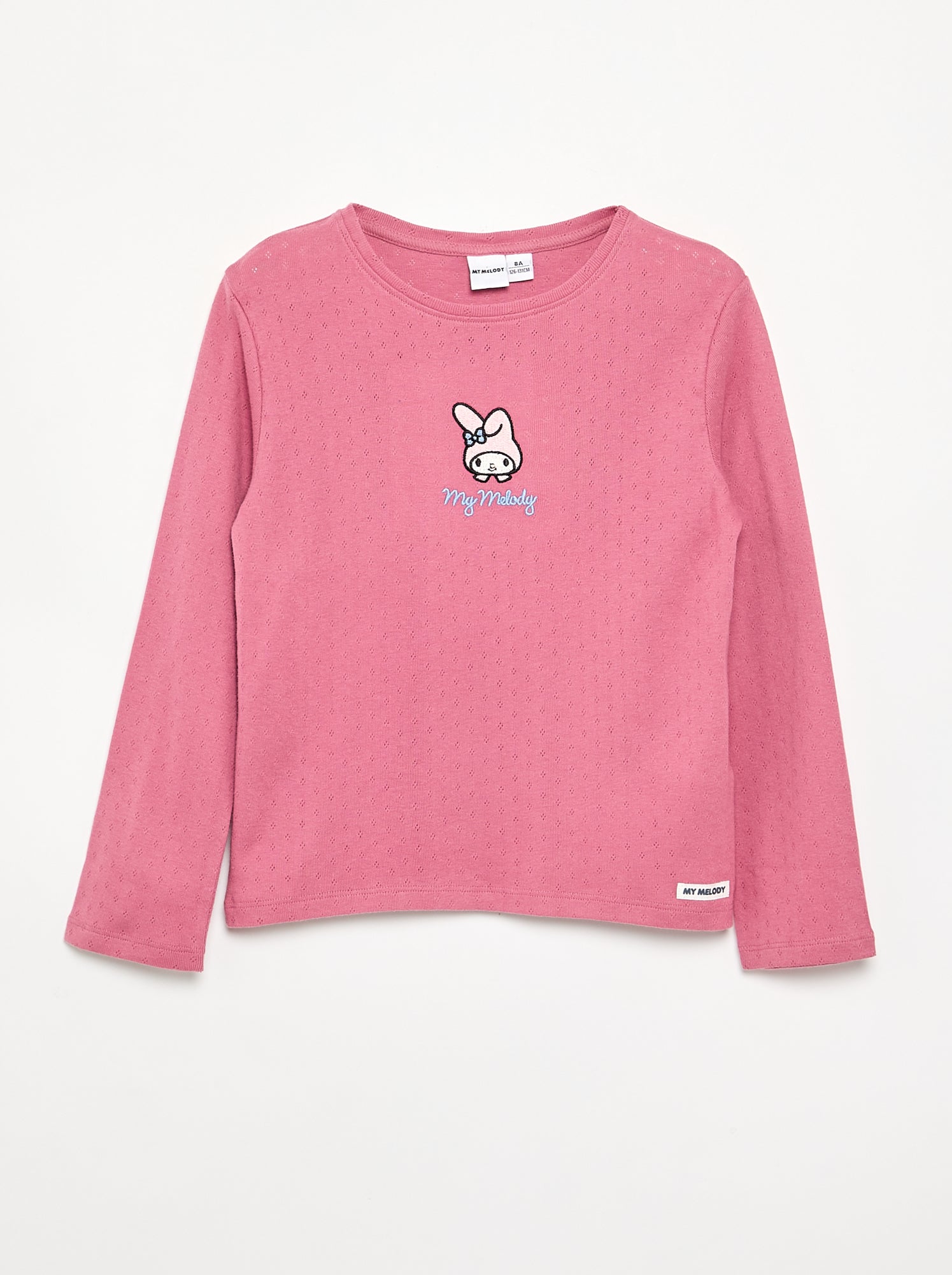 T-shirt 'Hello Kitty' à manches longues - Rose