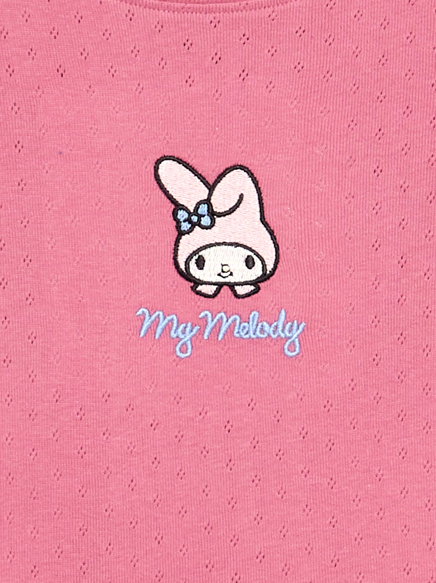 T-shirt 'Hello Kitty' à manches longues - Rose