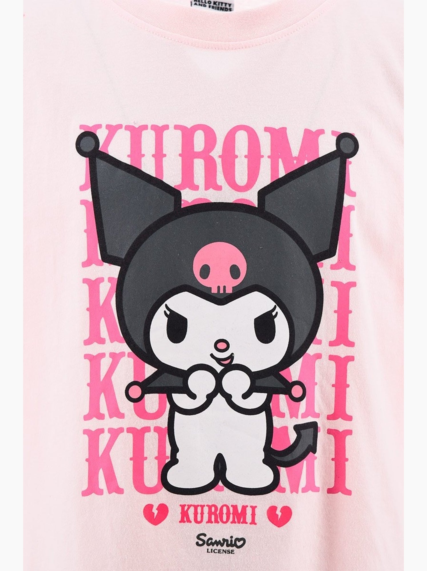 T-Shirt Hello Kitty | Licence Officielle - Rose