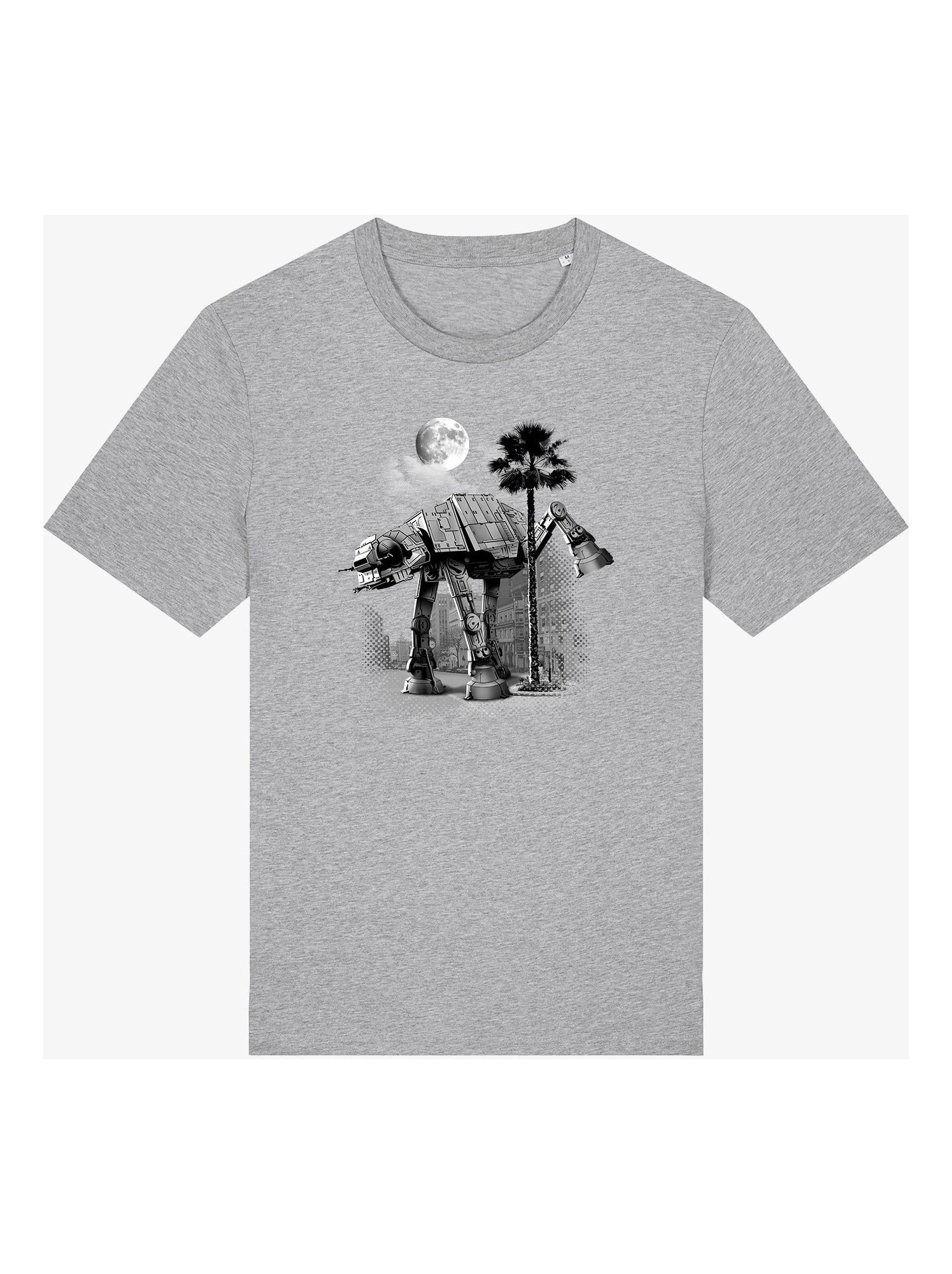 T-shirt Homme - ATA PEE TIME - Gris chiné
