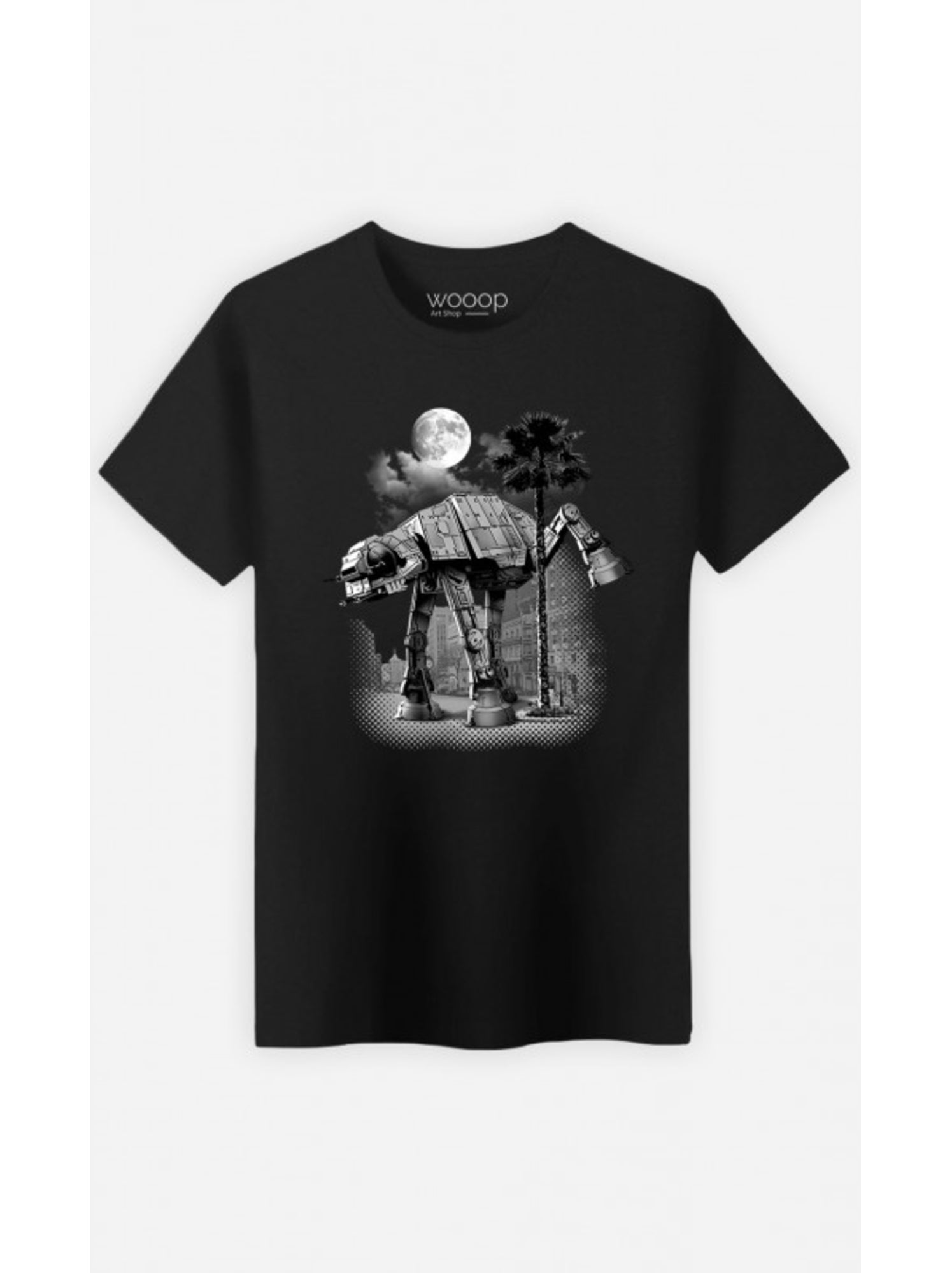 T-shirt Homme - ATA PEE TIME - Noir