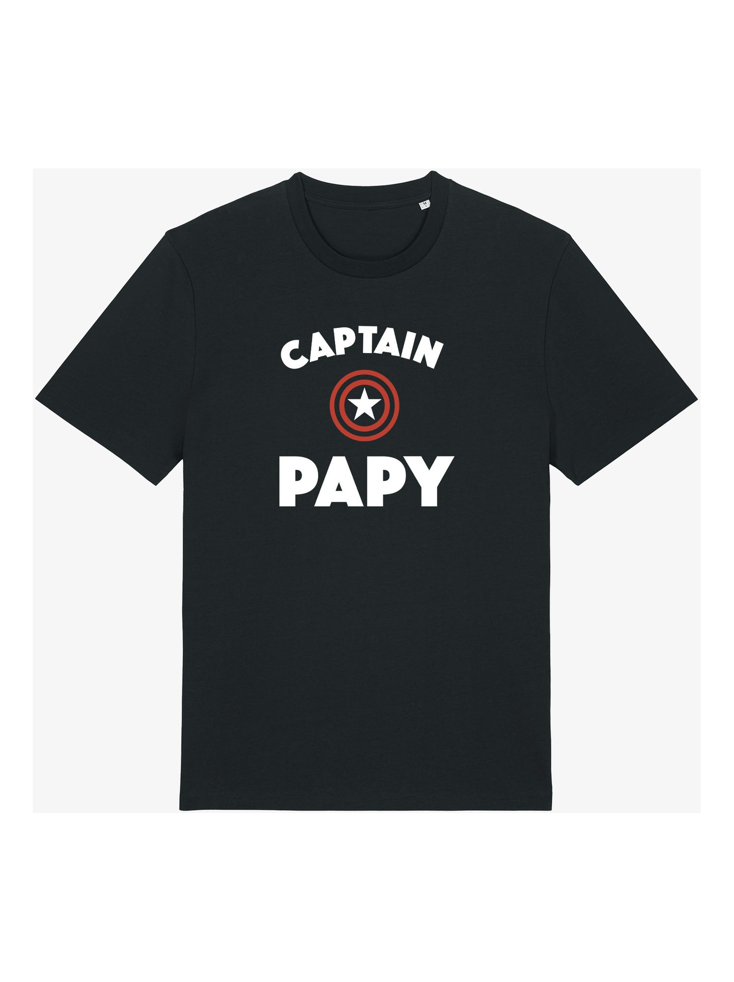 T-shirt Homme - CAPTAIN PAPY - Noir